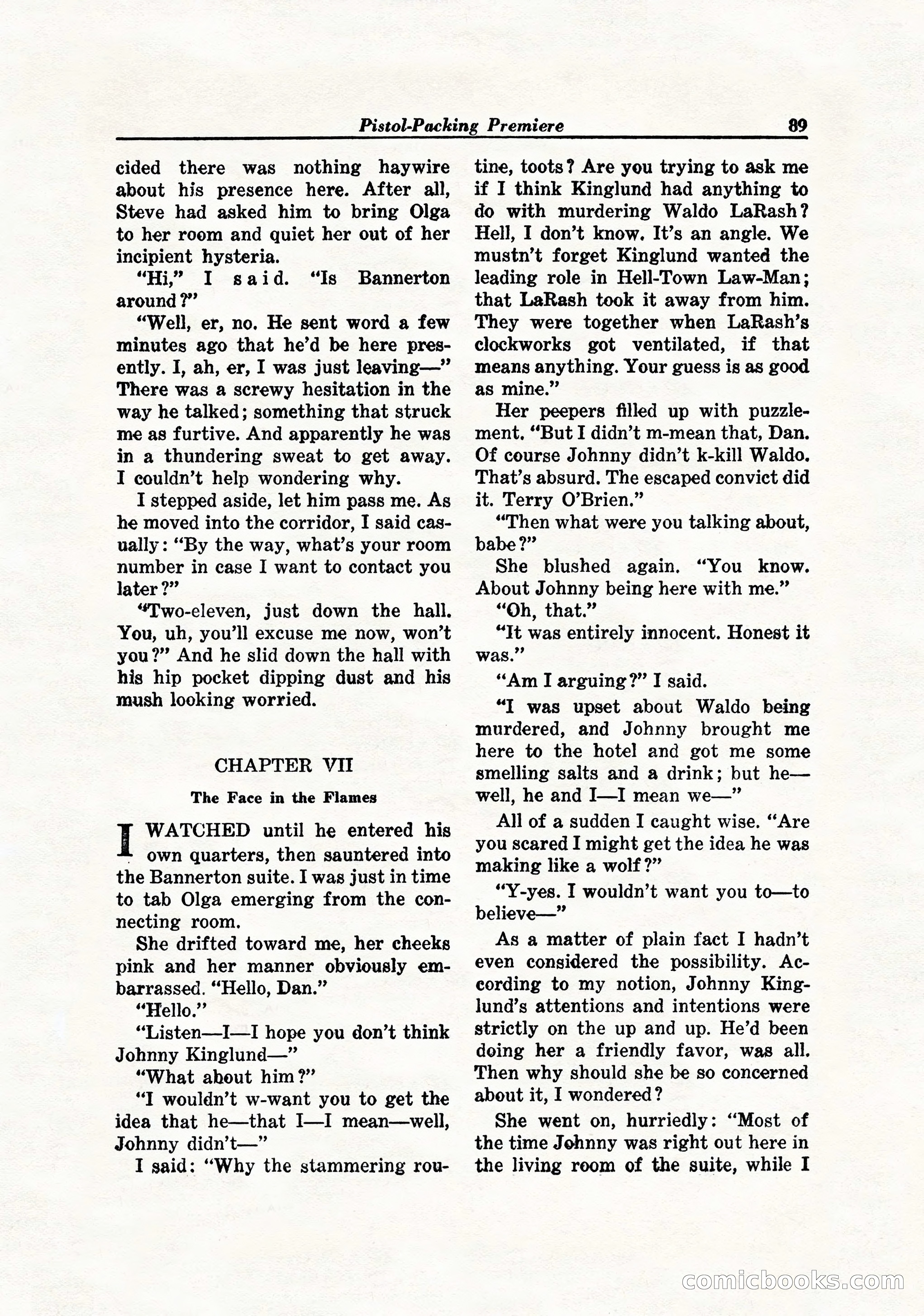 Hollywood Detective, April 1944 — page 91 of 116