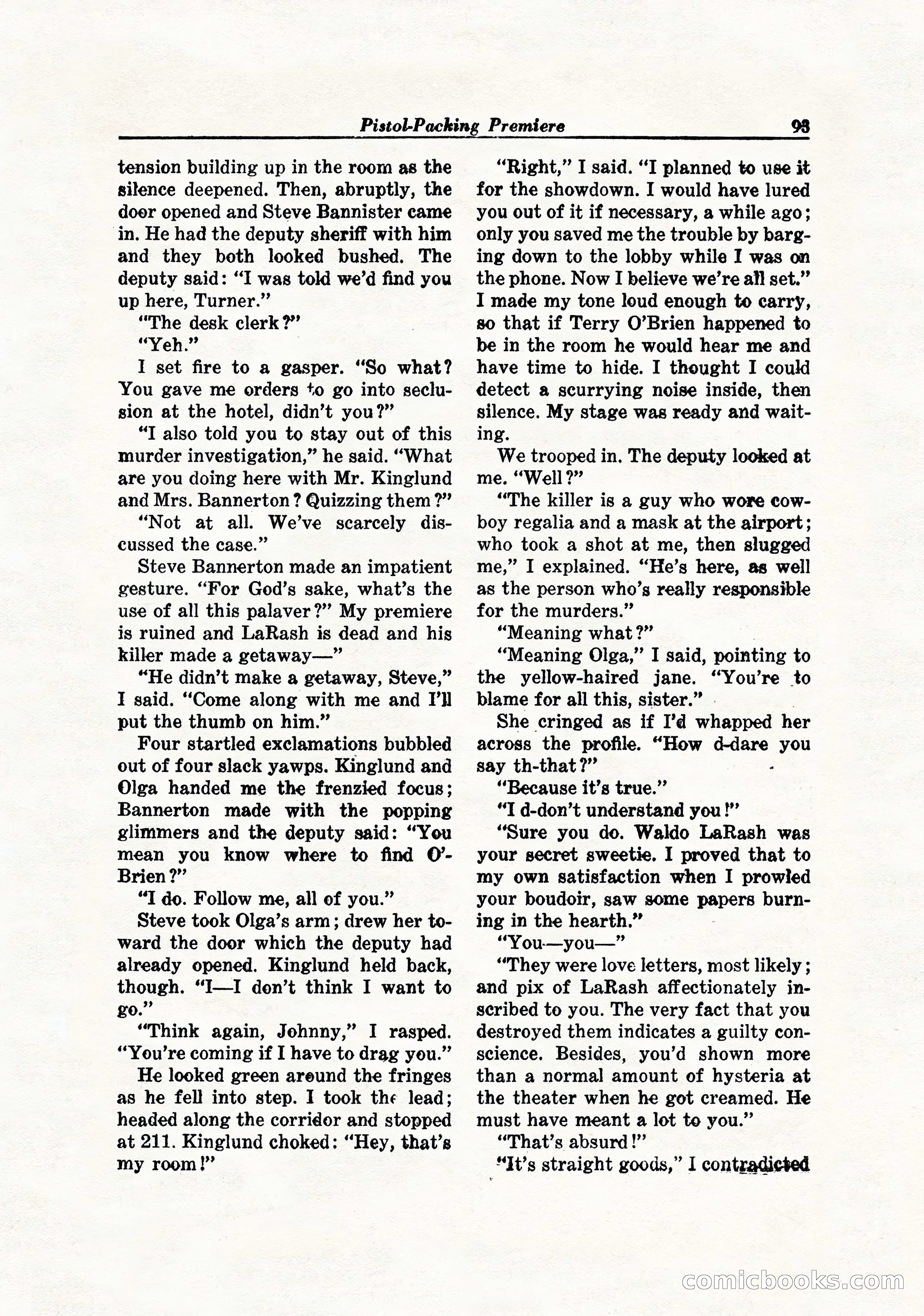 Hollywood Detective, April 1944 — page 95 of 116
