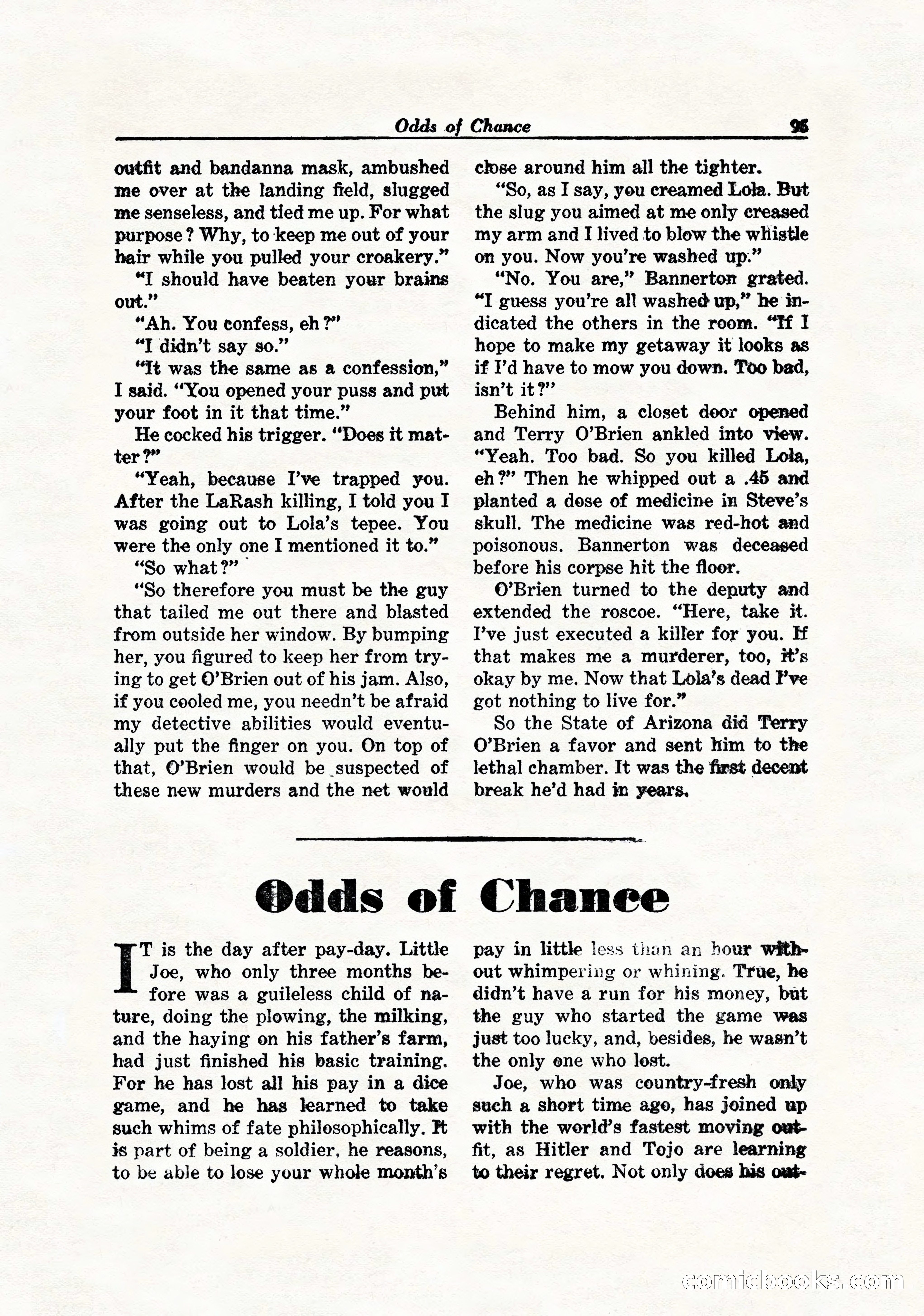 Hollywood Detective, April 1944 — page 97 of 116