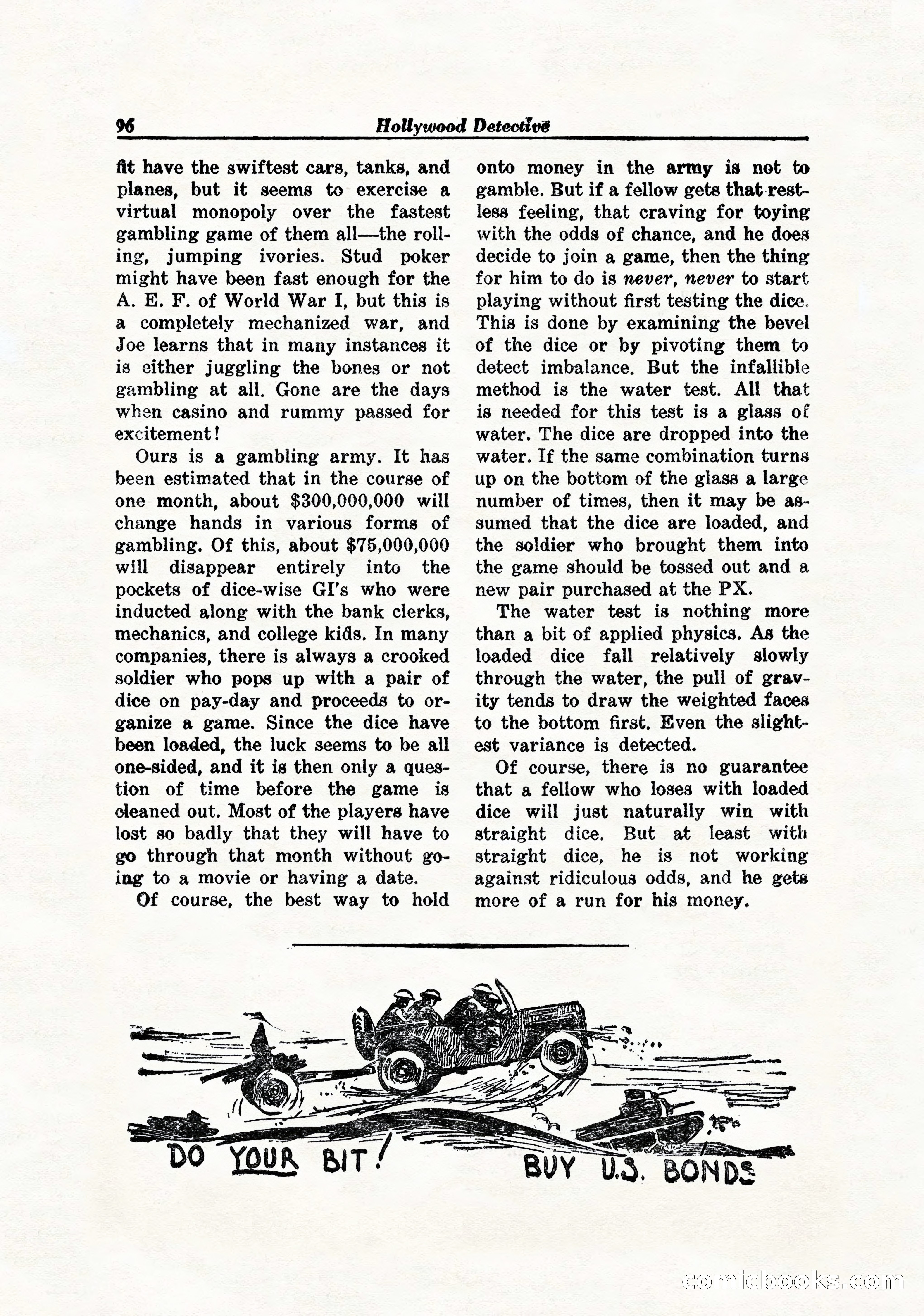 Hollywood Detective, April 1944 — page 98 of 116
