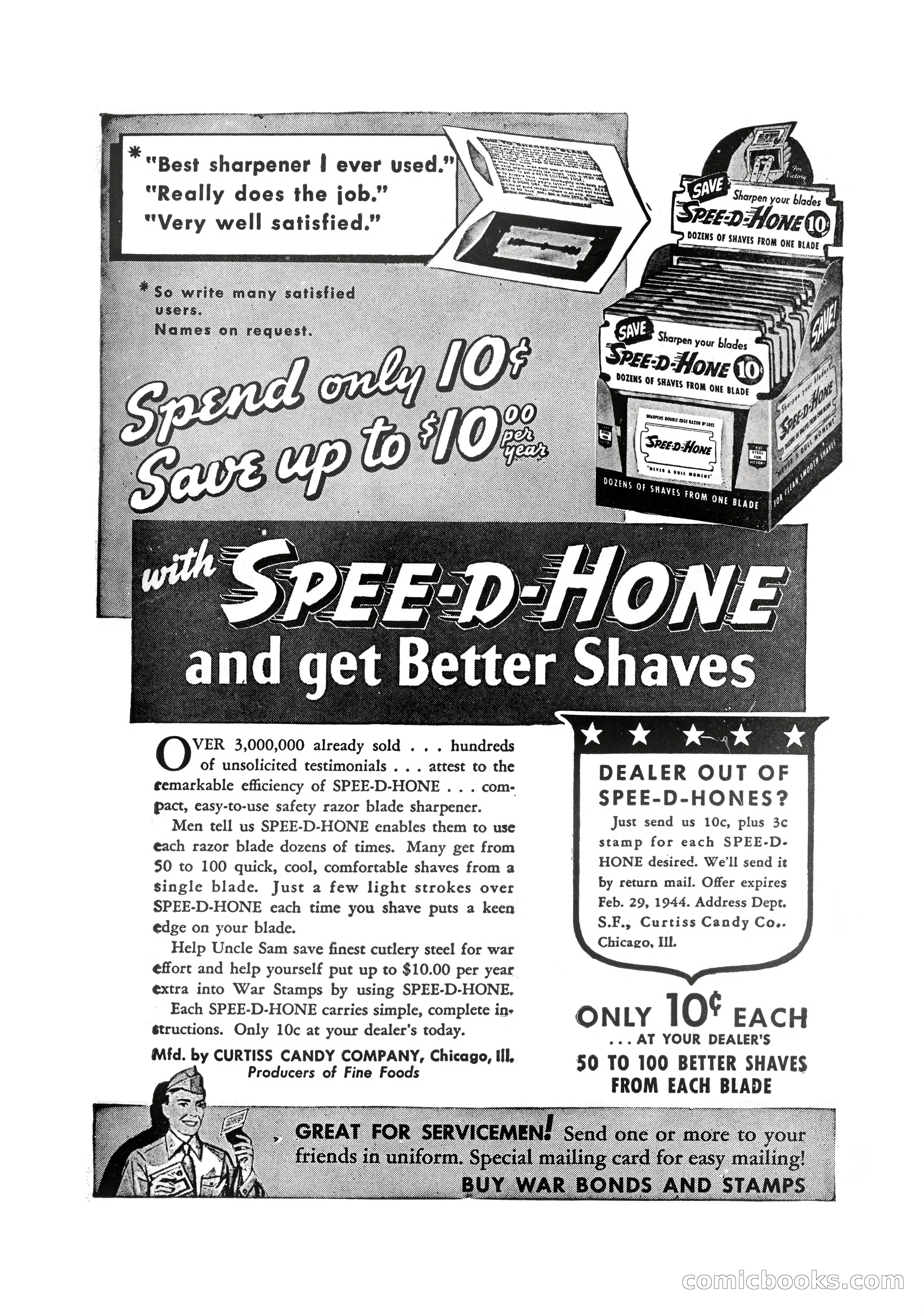 Hollywood Detective, April 1944 — page 115 of 116