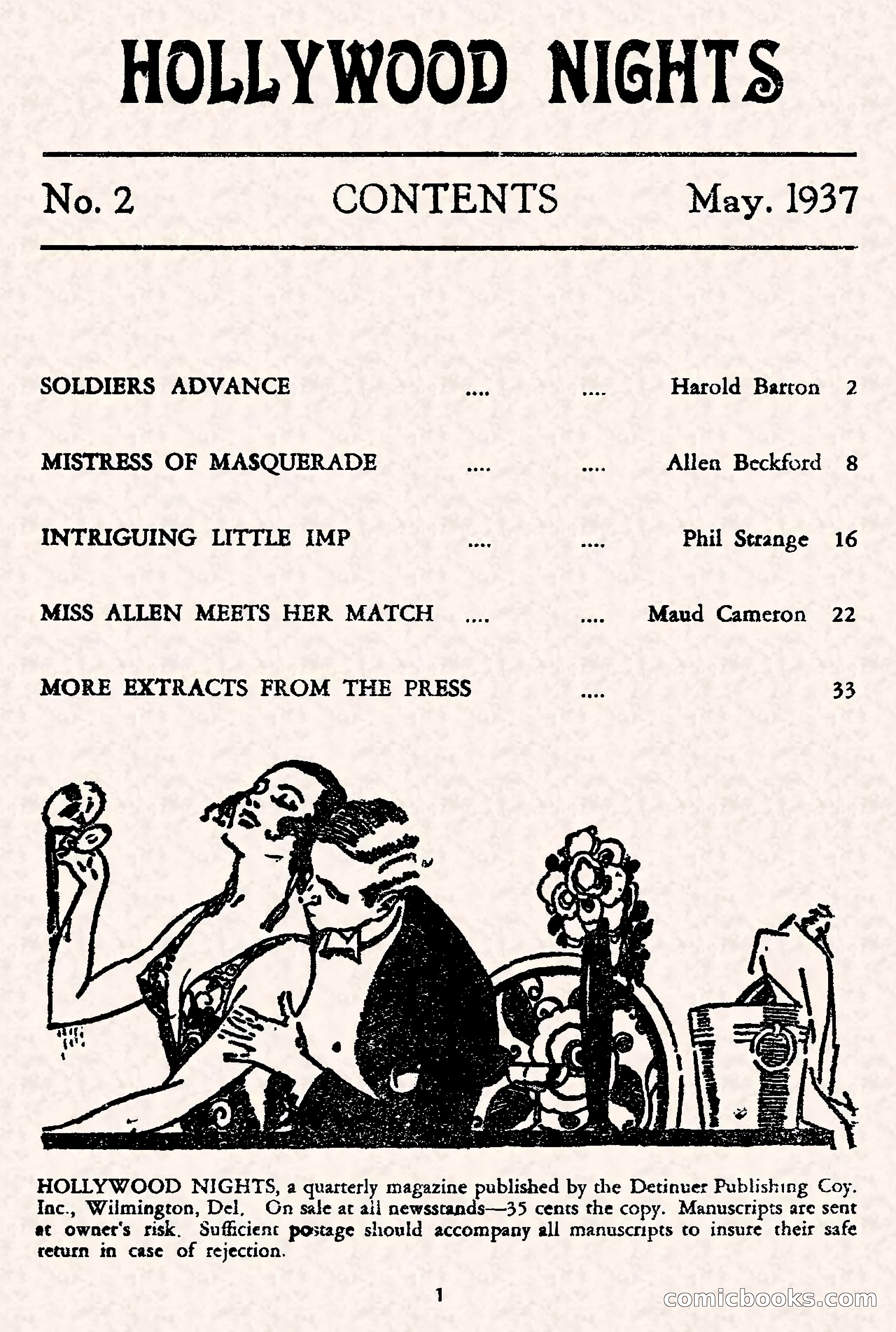 Hollywood Nights, Vol. 1, No. 2 — page 3 of 45