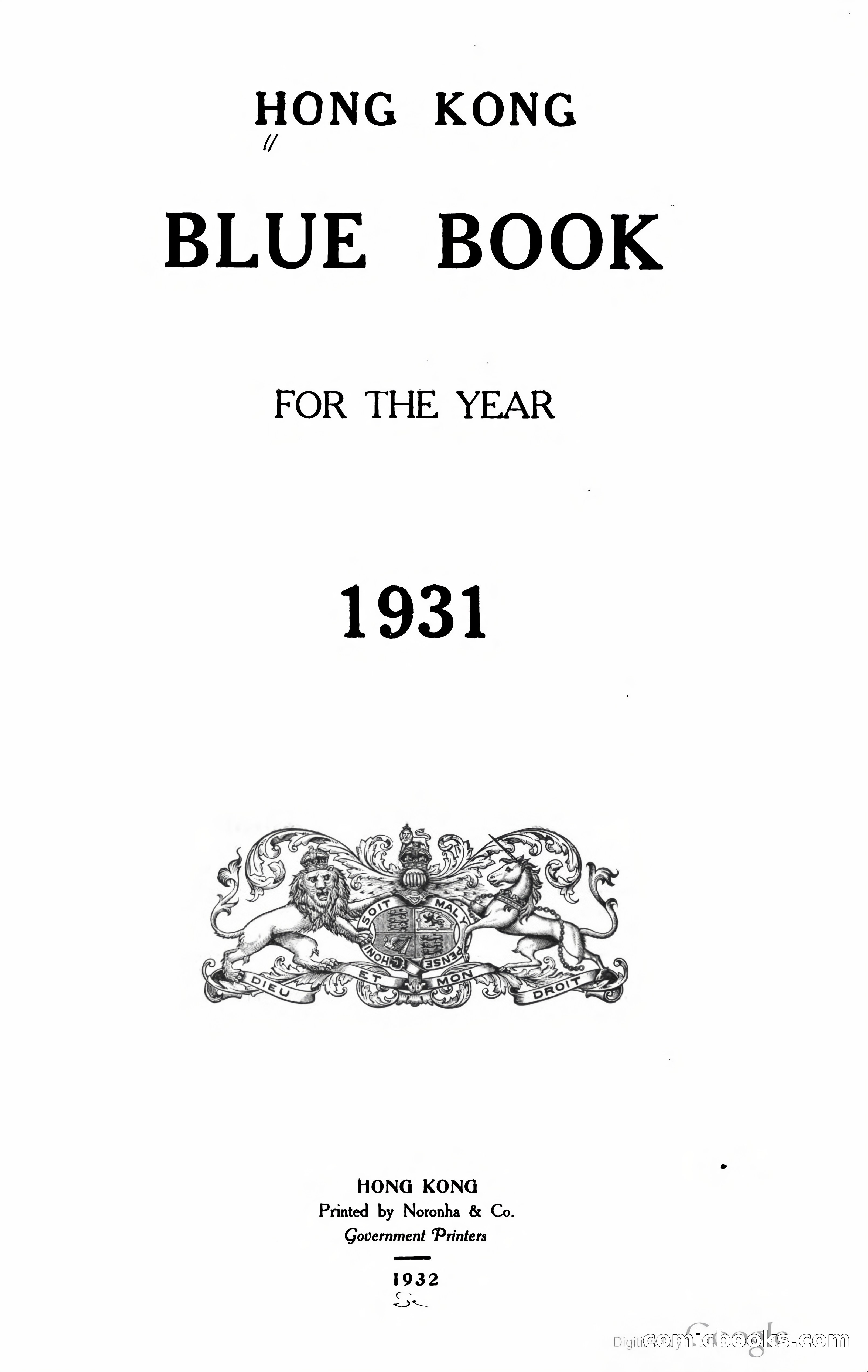 Hong Kong Blue Book — page 6 of 400