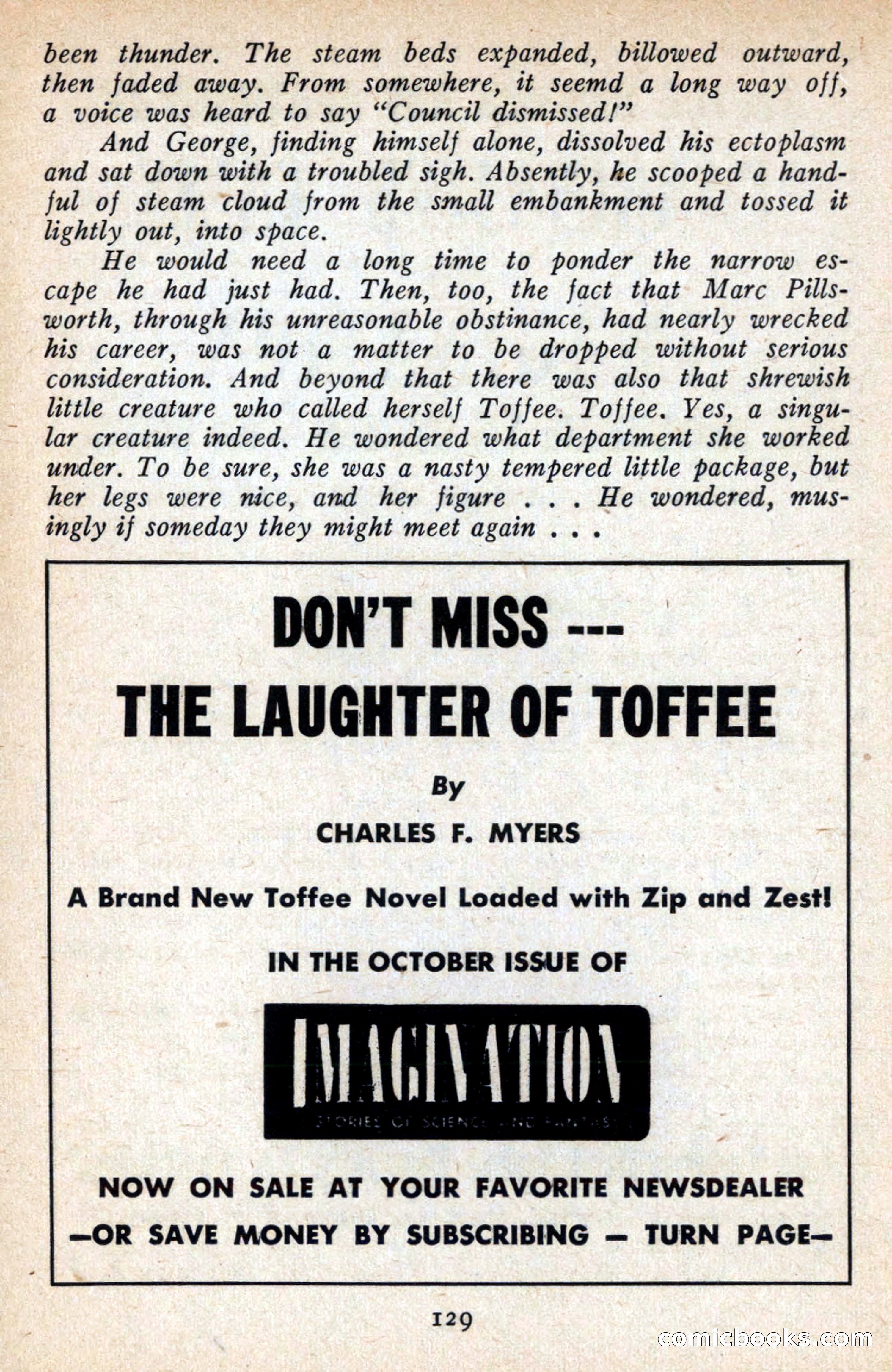 Imaginative Tales #2 — page 129 of 132