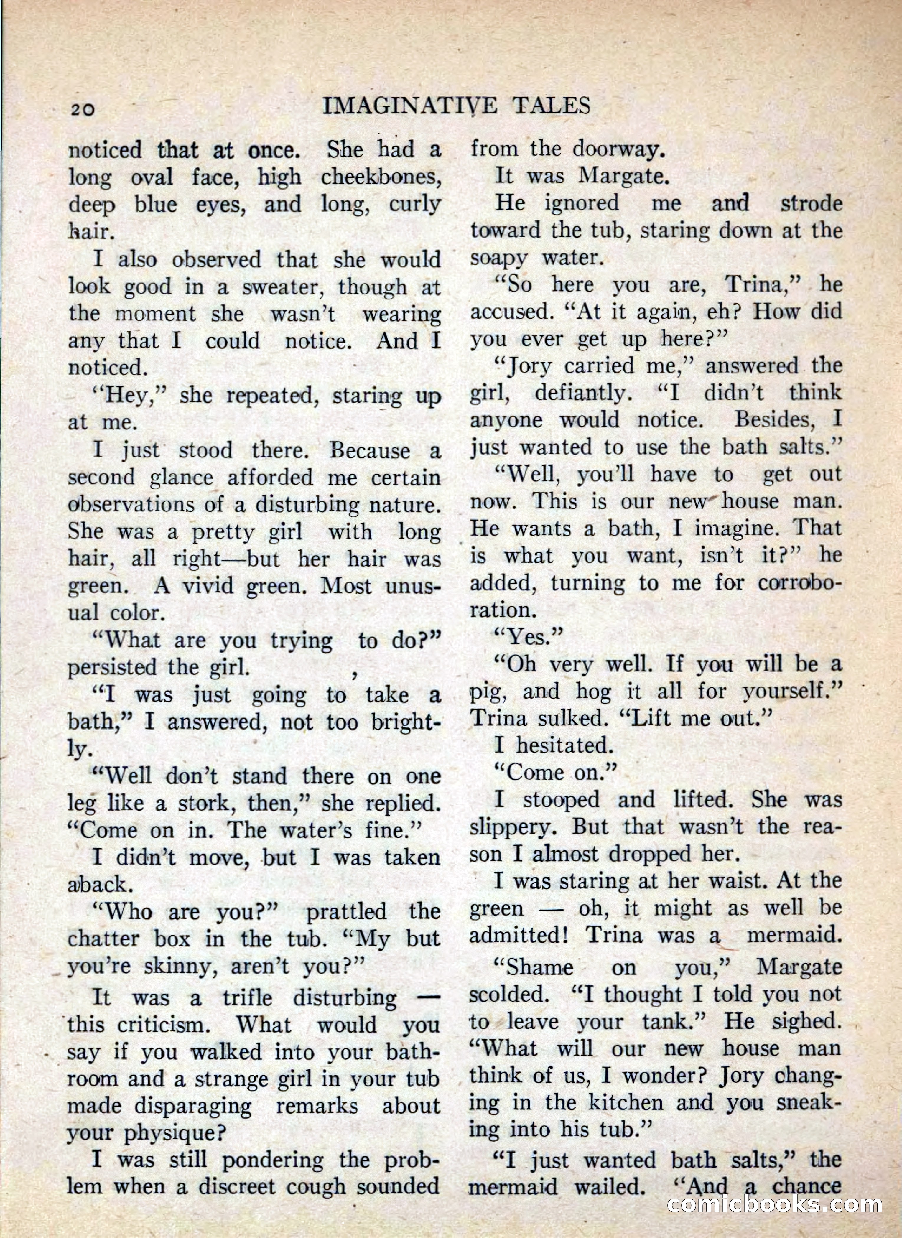 Mr. Margate's Mermaid — page 20 of 132