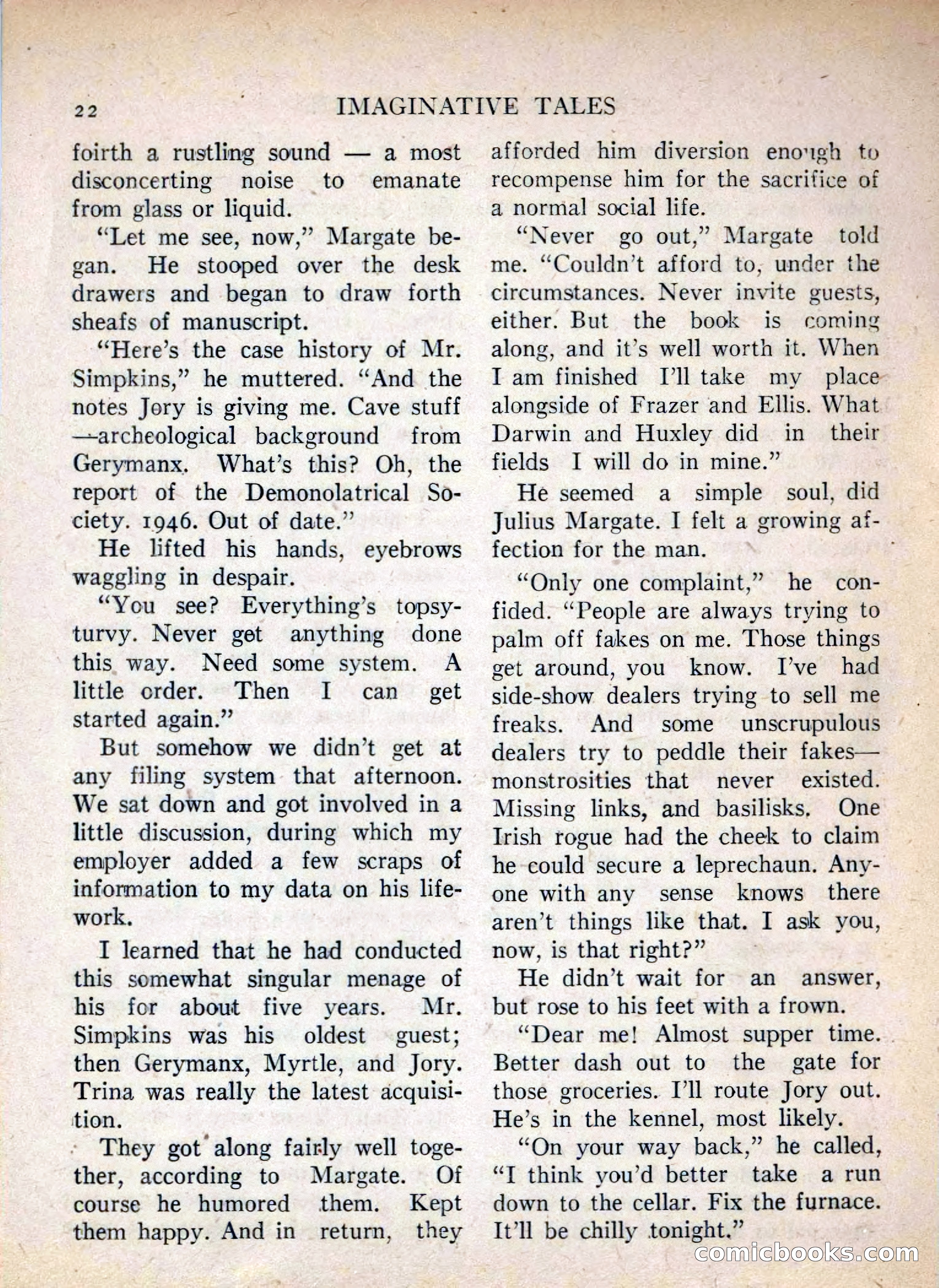 Mr. Margate's Mermaid — page 22 of 132