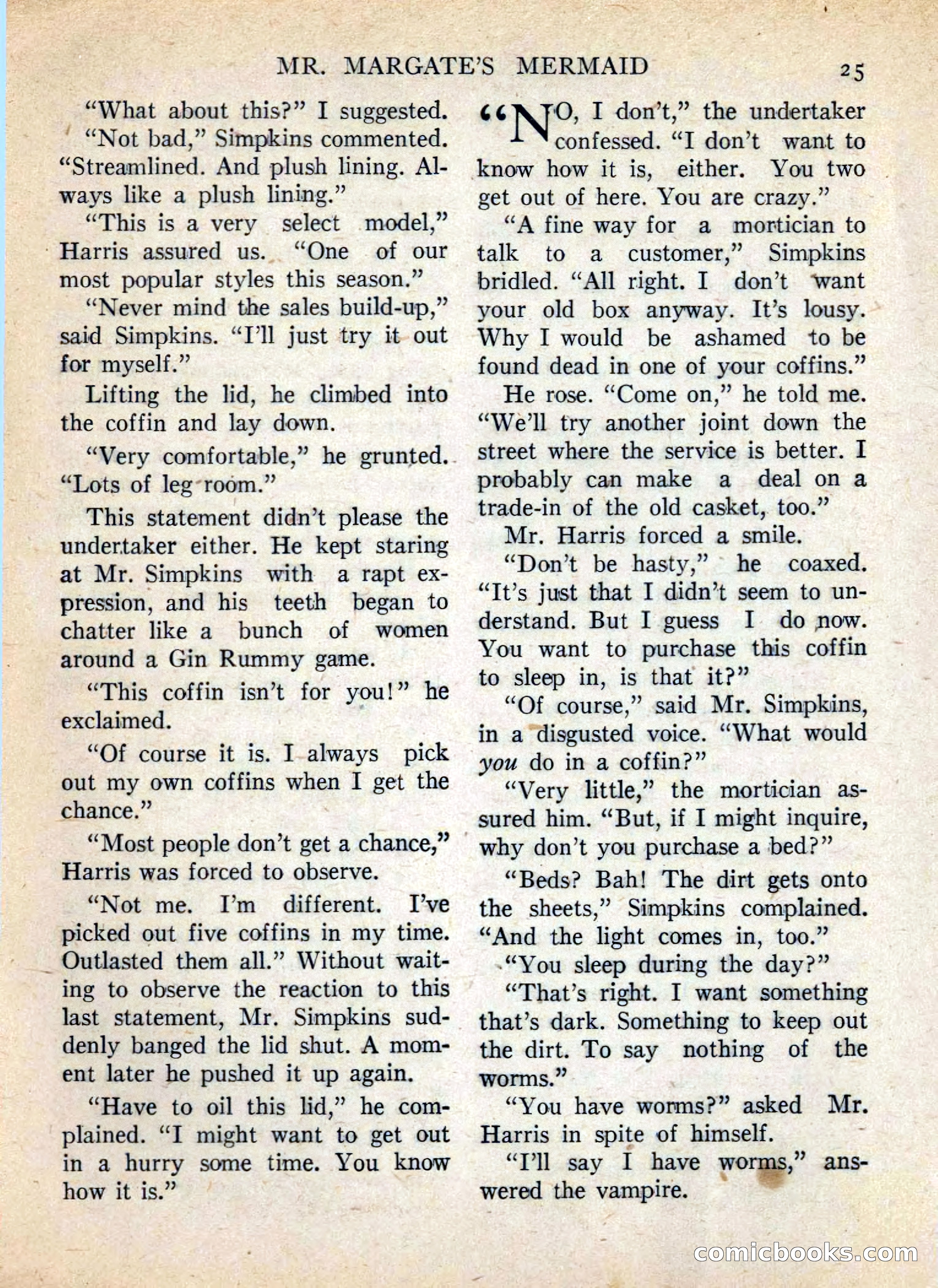 Mr. Margate's Mermaid — page 25 of 132