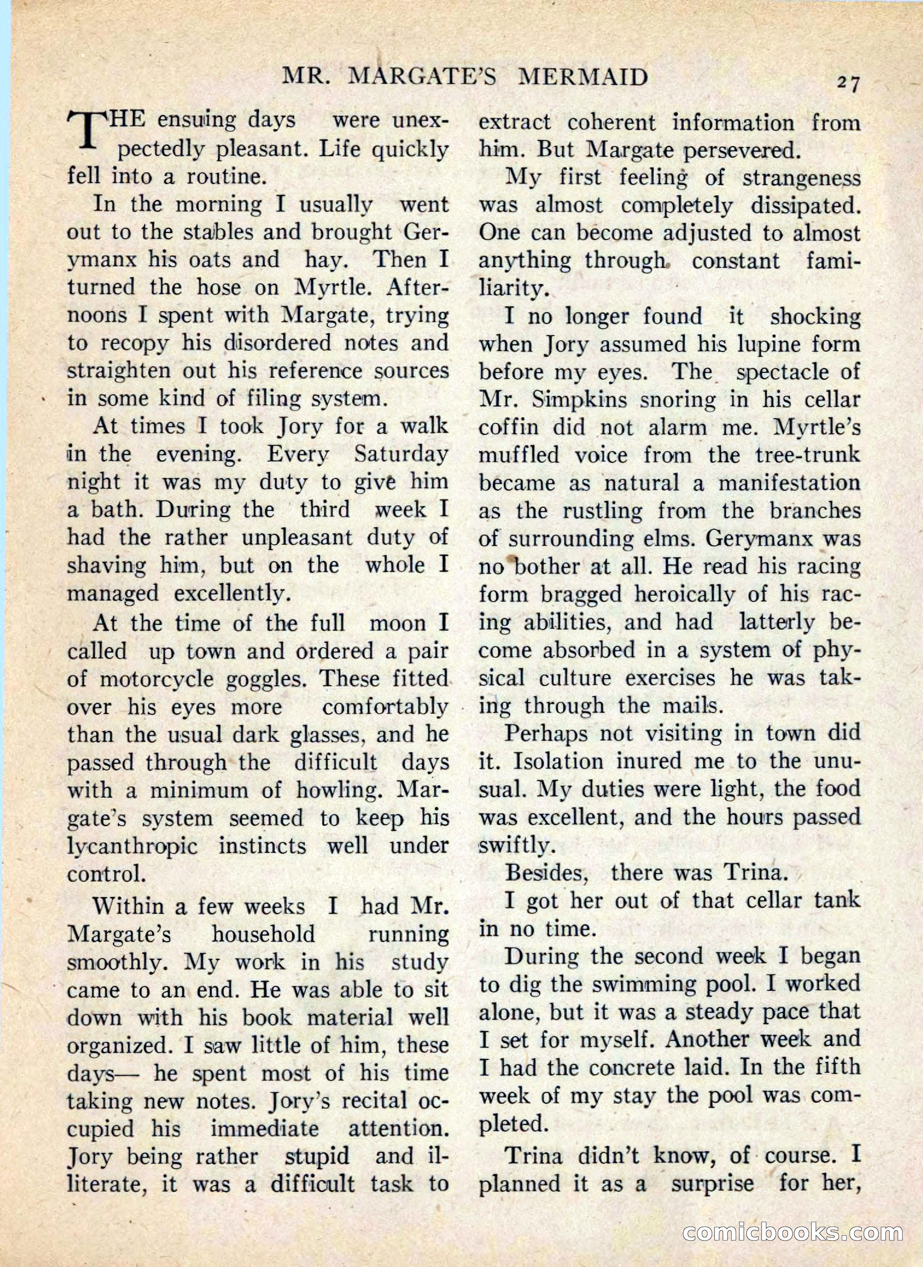 Mr. Margate's Mermaid — page 27 of 132