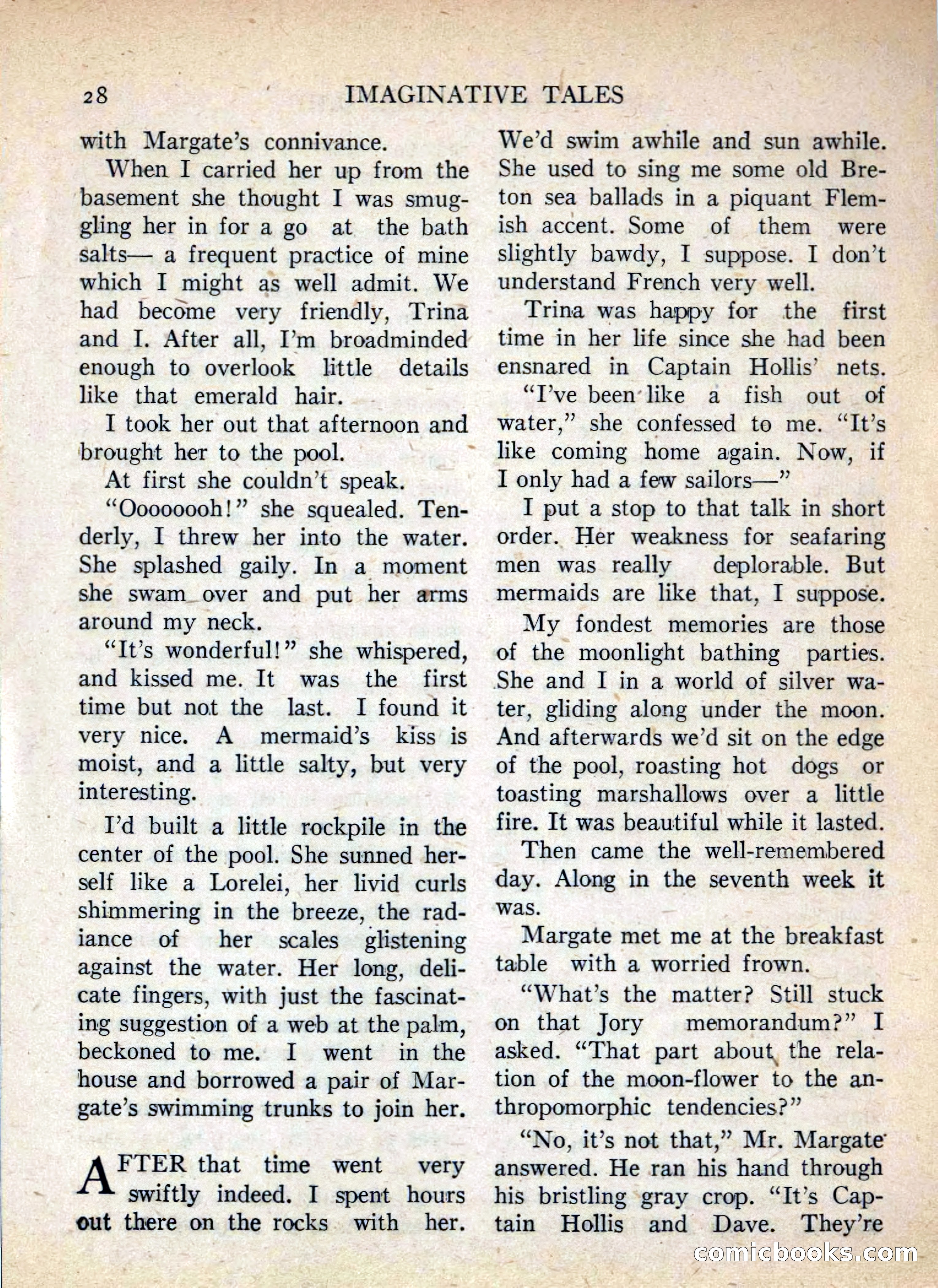 Mr. Margate's Mermaid — page 28 of 132