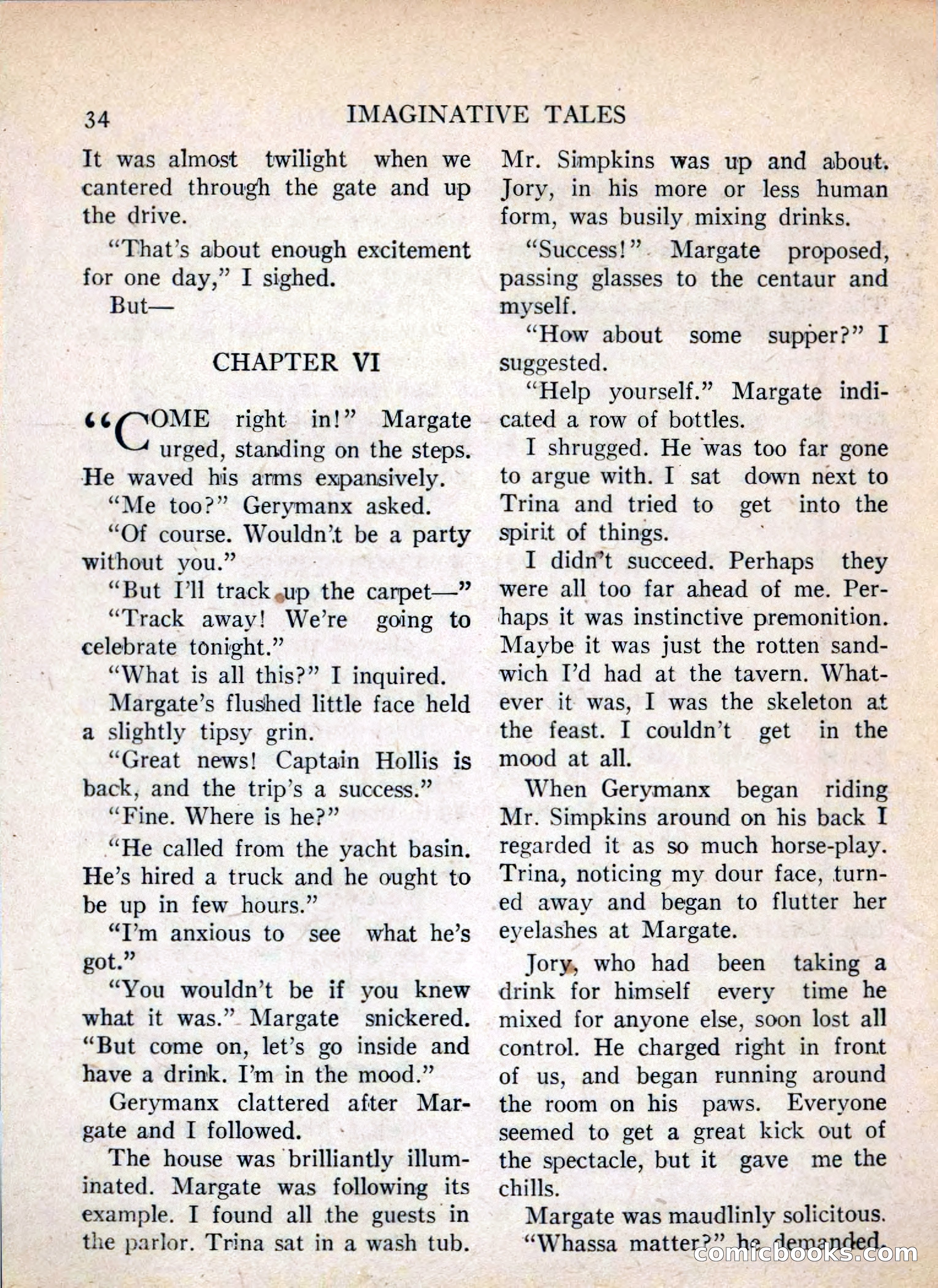 Mr. Margate's Mermaid — page 34 of 132