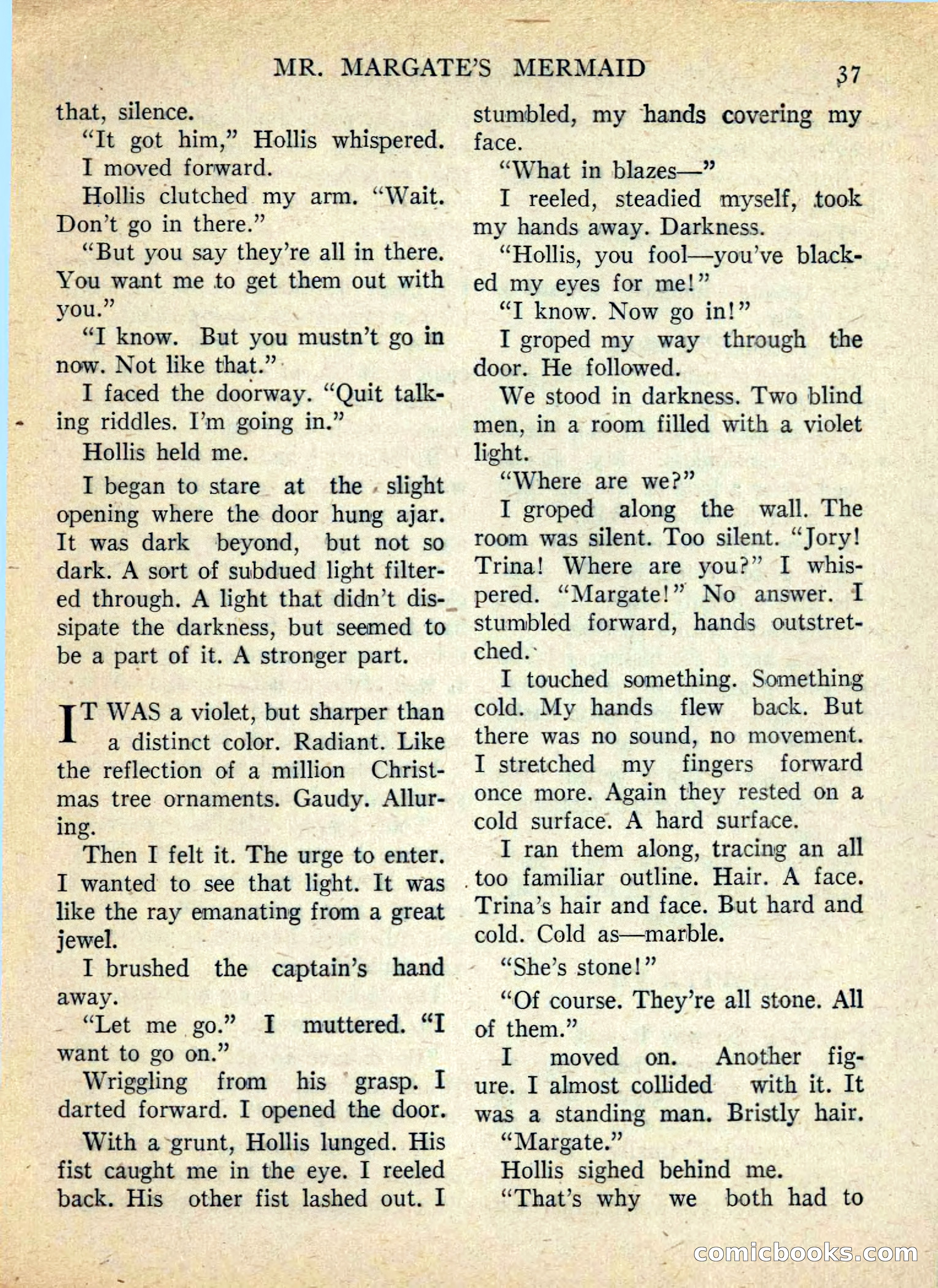 Mr. Margate's Mermaid — page 37 of 132