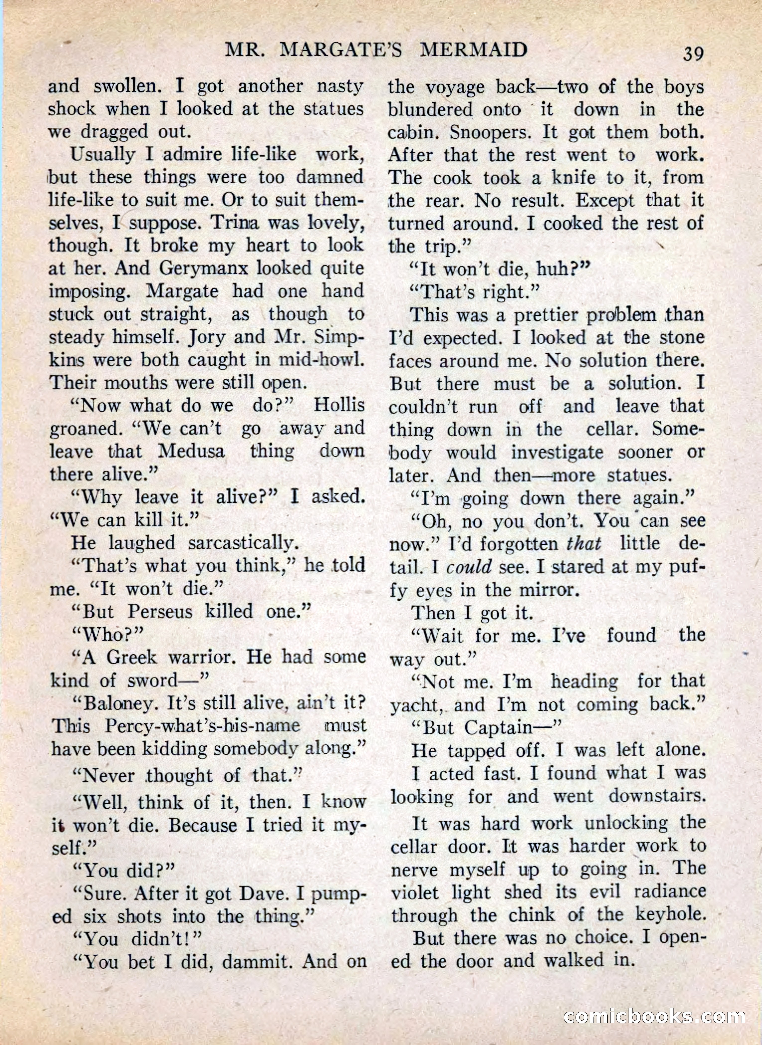 Mr. Margate's Mermaid — page 39 of 132