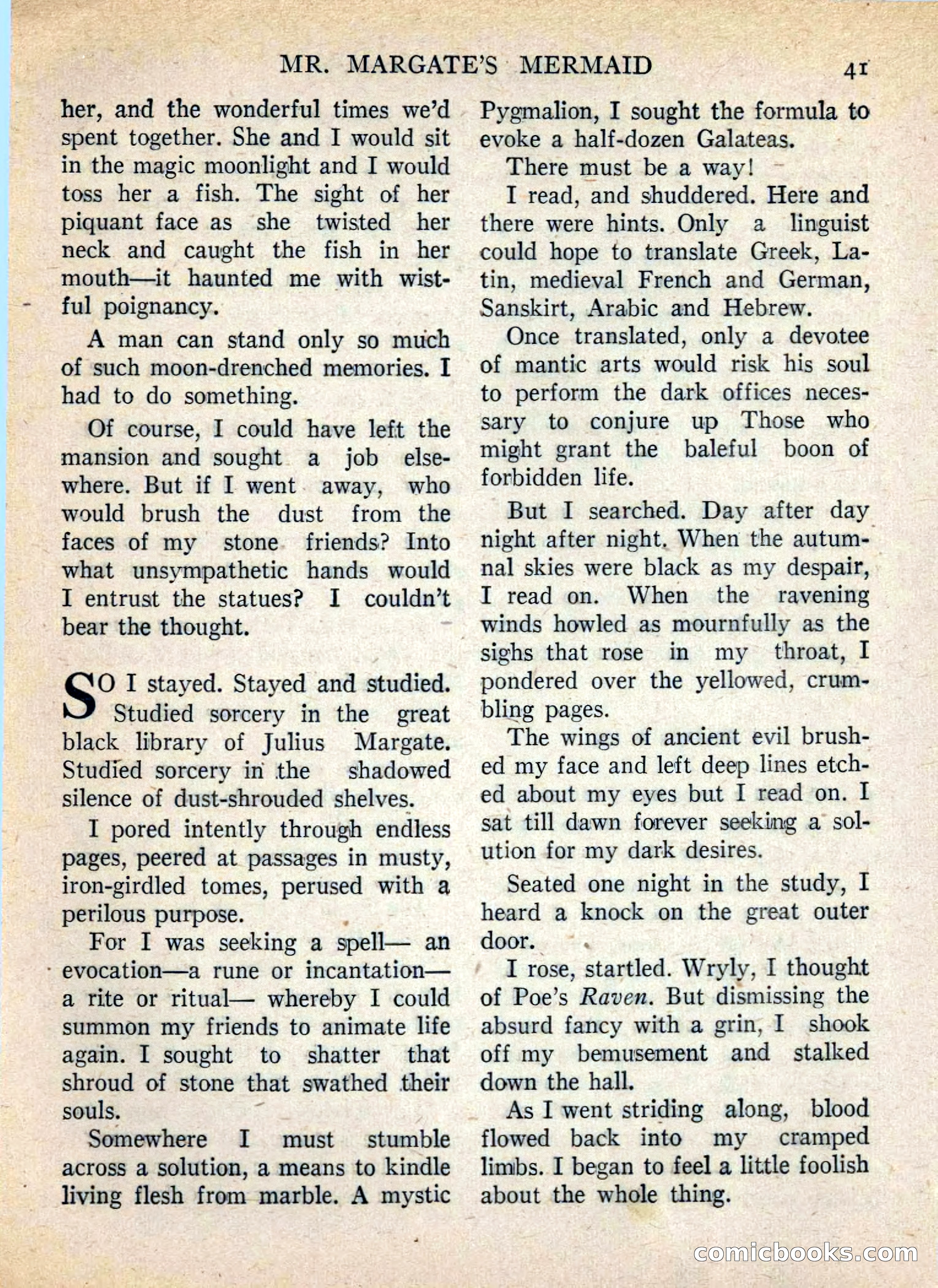 Mr. Margate's Mermaid — page 41 of 132