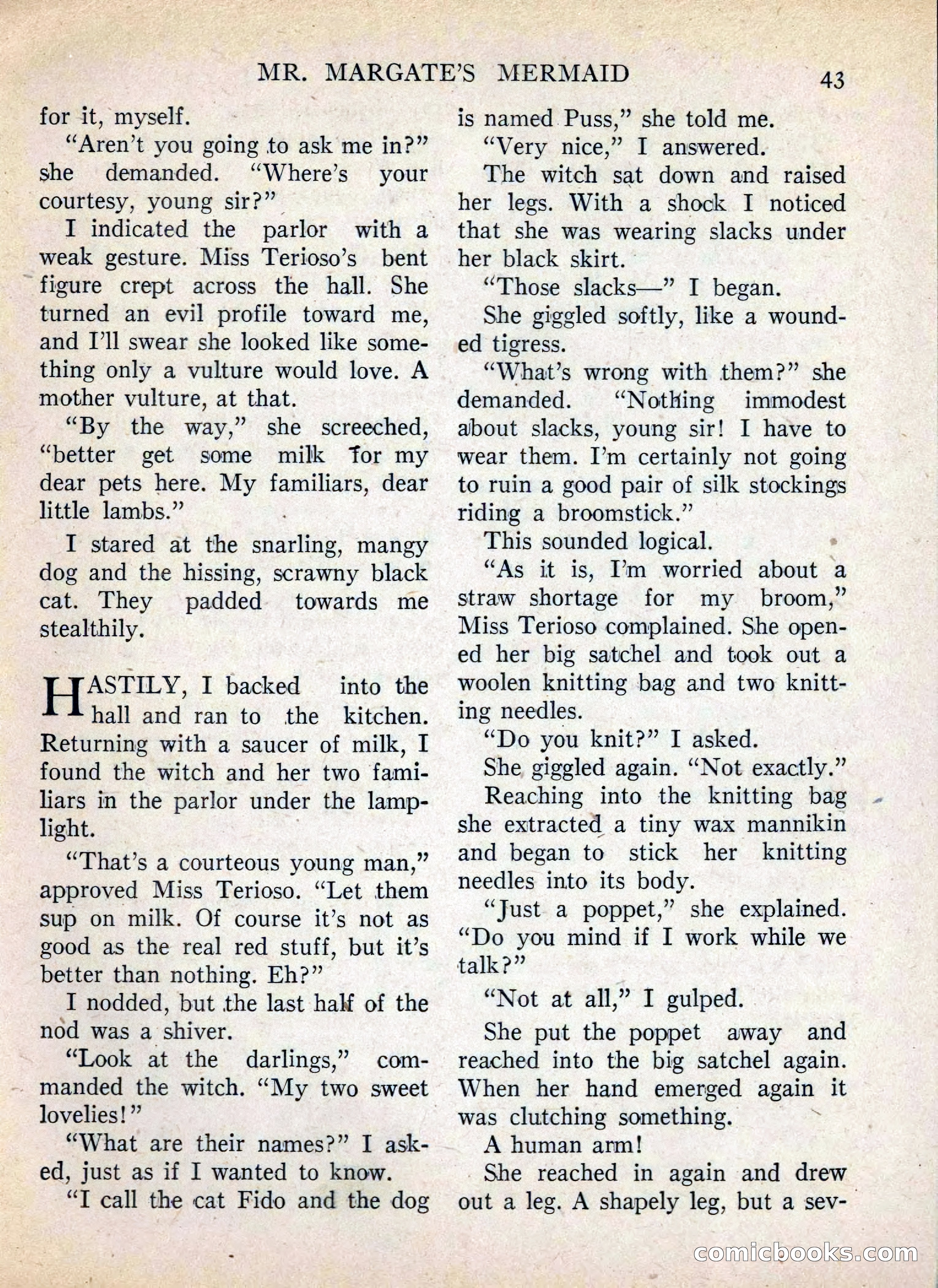 Mr. Margate's Mermaid — page 43 of 132
