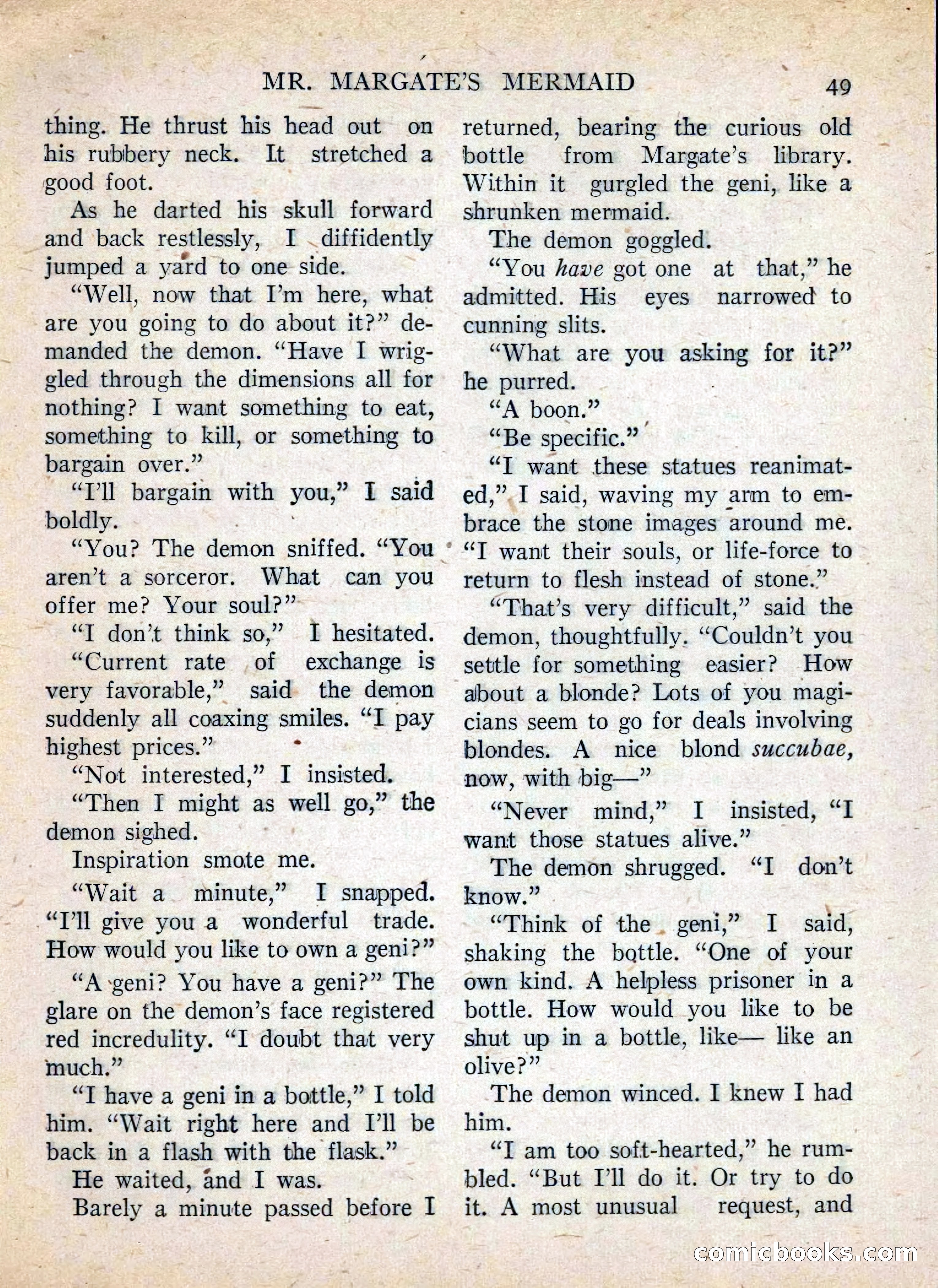 Mr. Margate's Mermaid — page 49 of 132