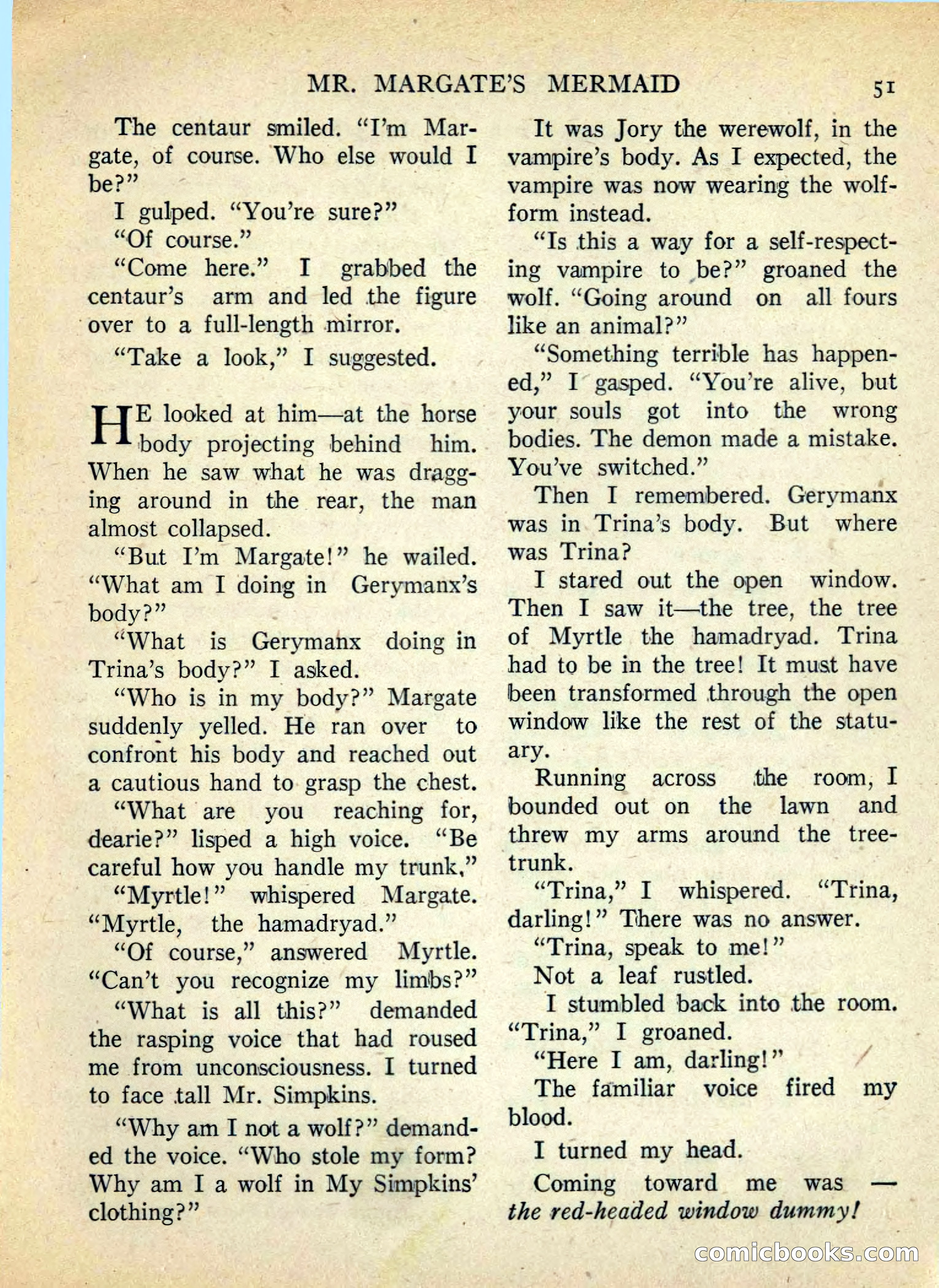 Mr. Margate's Mermaid — page 51 of 132