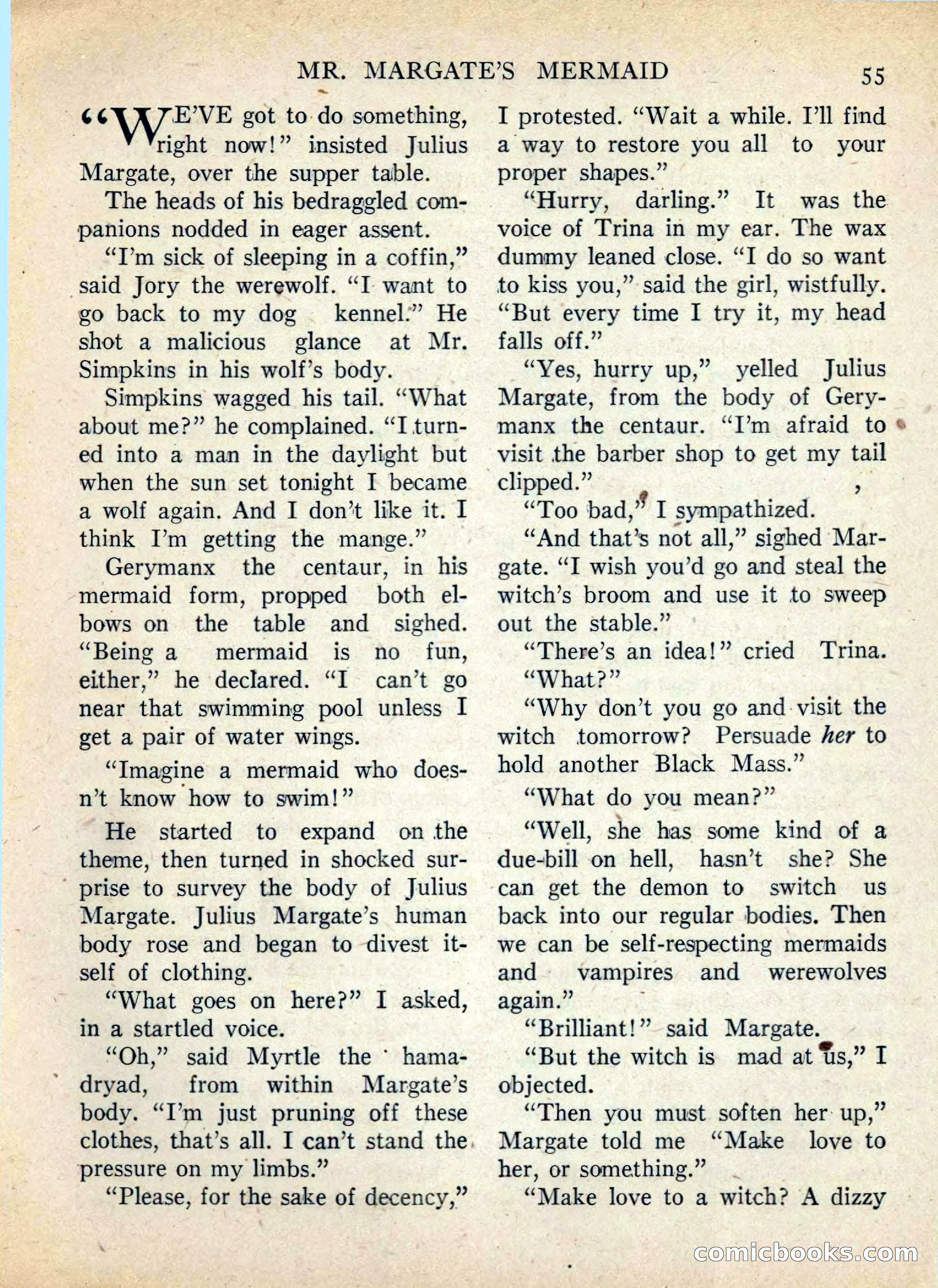 Mr. Margate's Mermaid — page 55 of 132