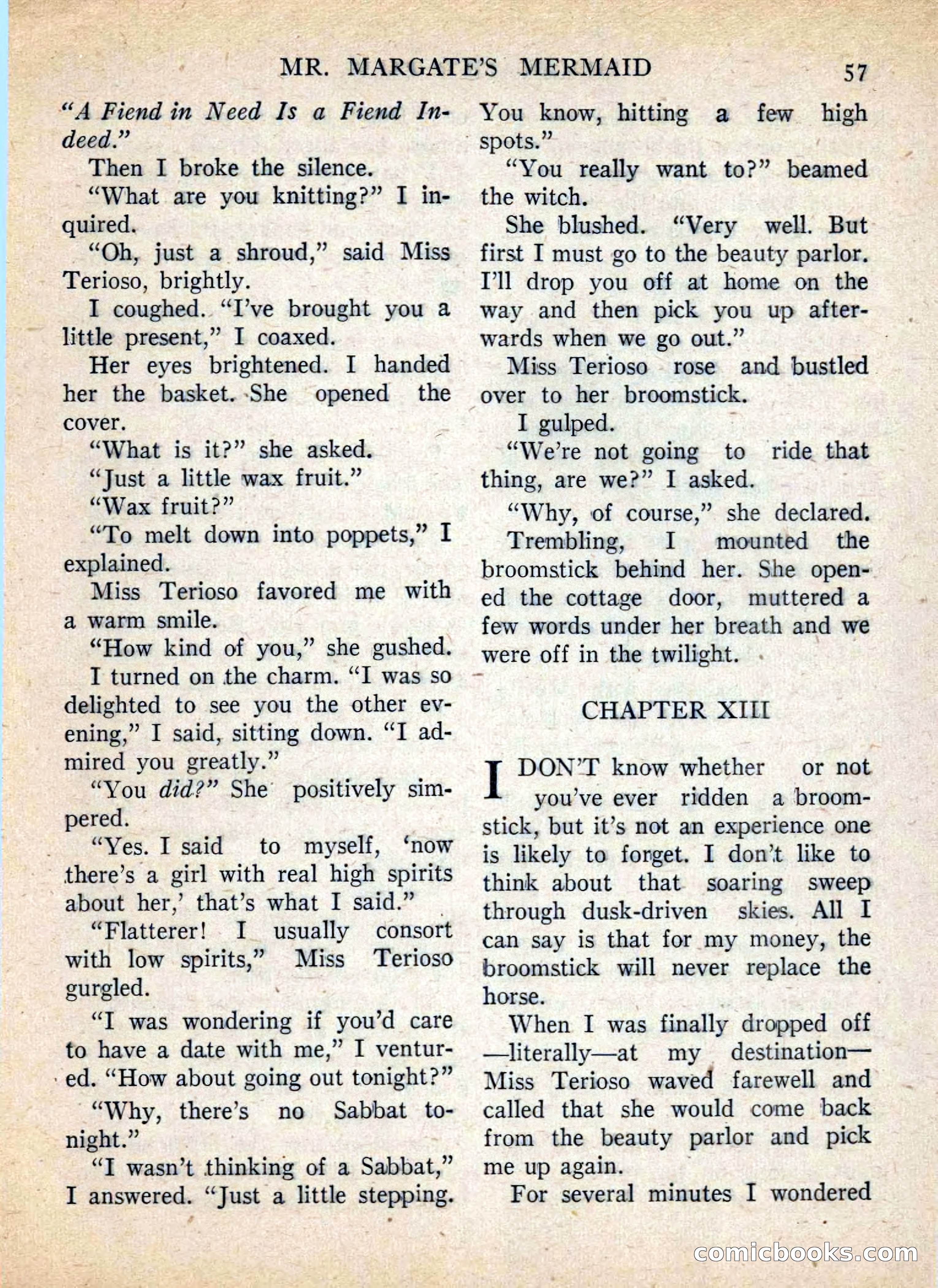 Mr. Margate's Mermaid — page 57 of 132