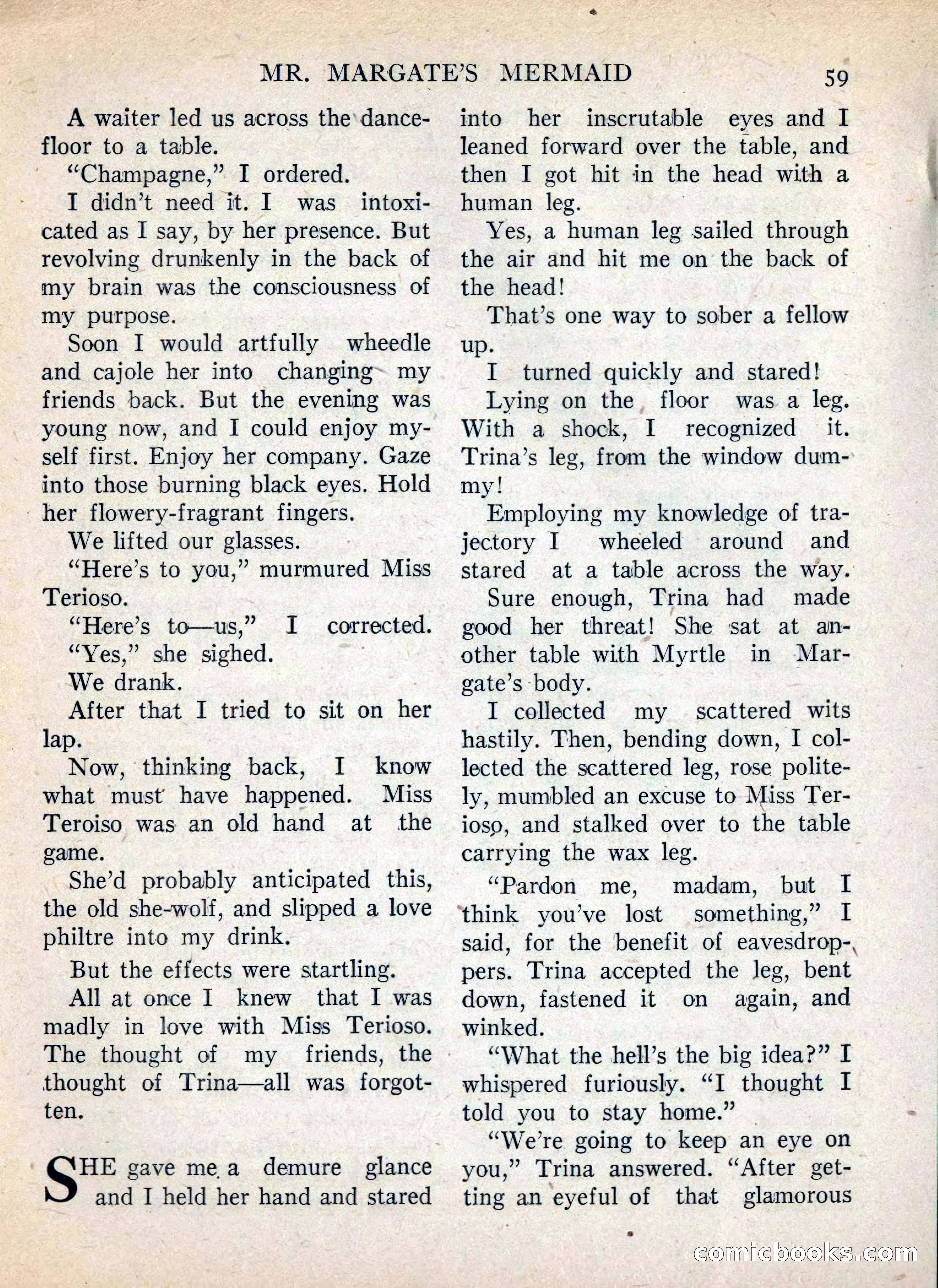 Mr. Margate's Mermaid — page 59 of 132