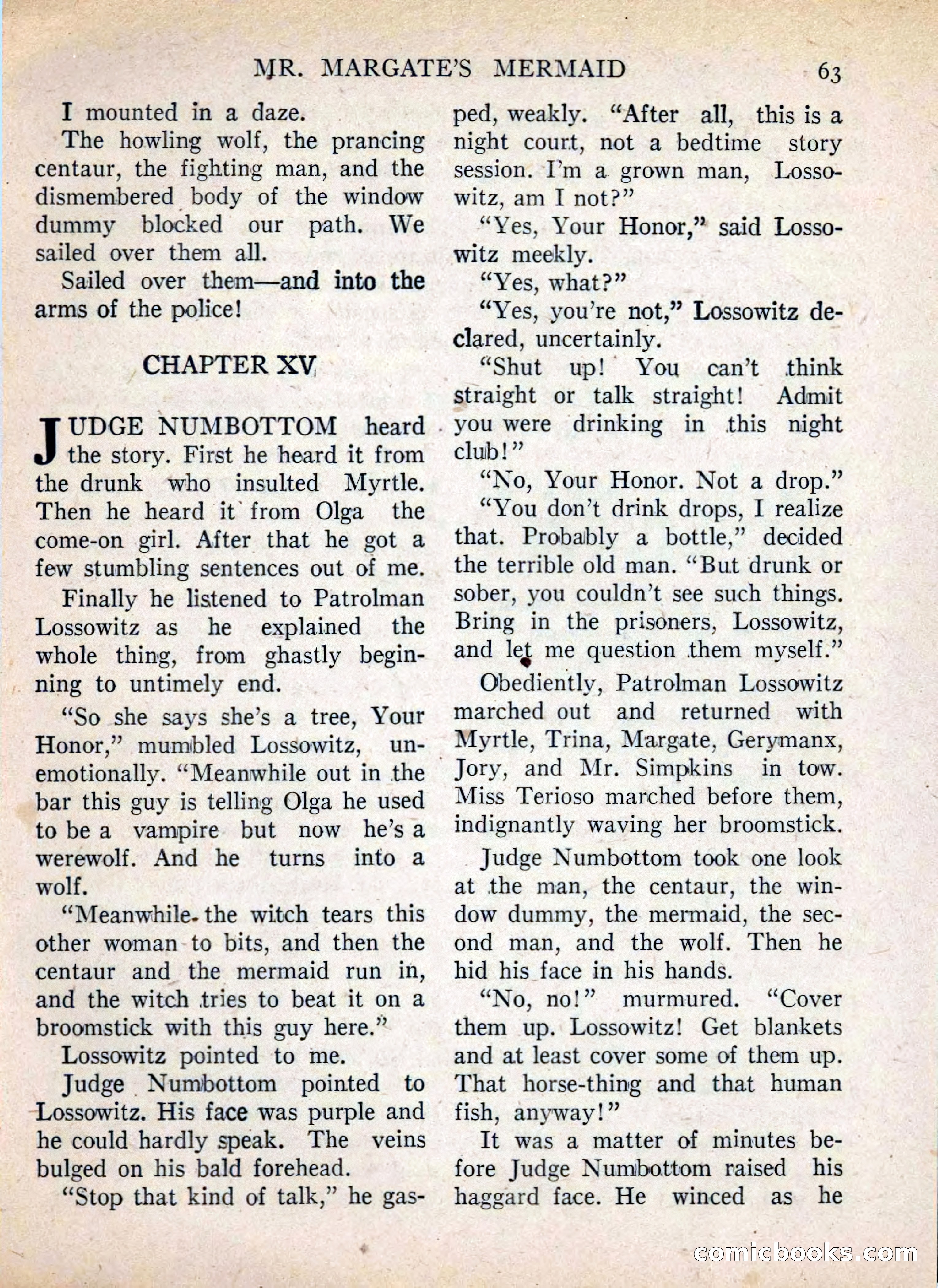 Mr. Margate's Mermaid — page 63 of 132