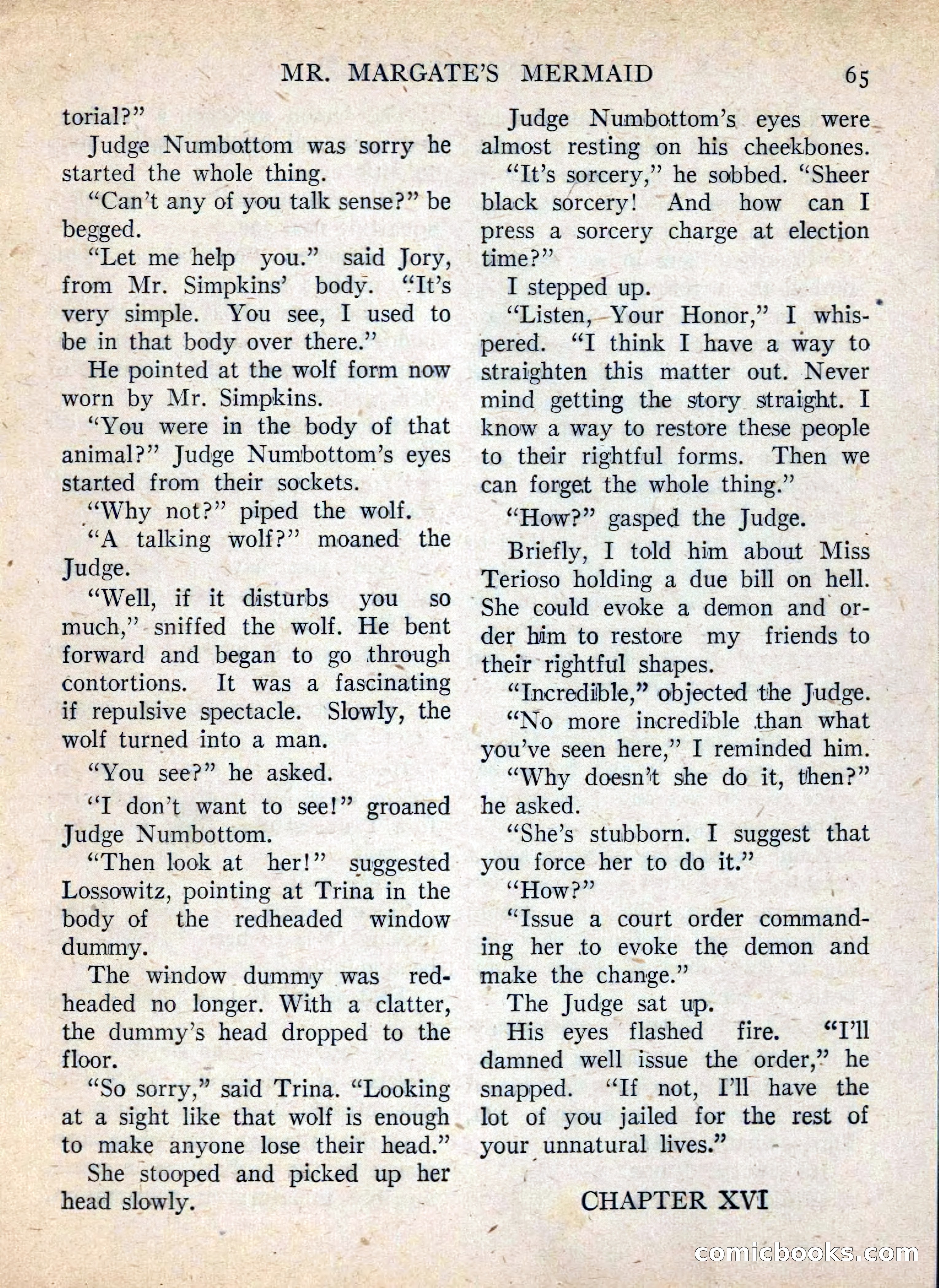 Mr. Margate's Mermaid — page 65 of 132