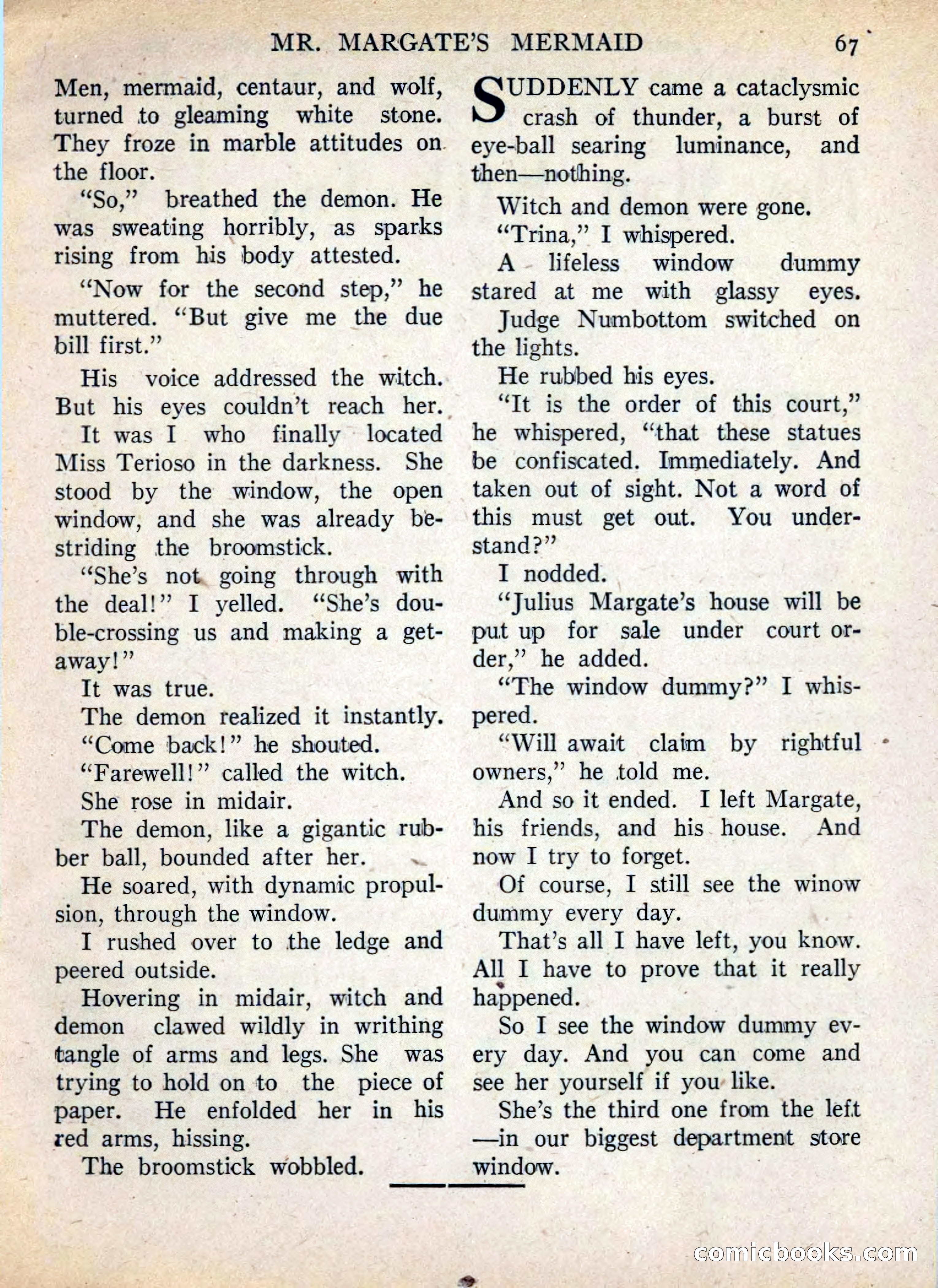 Mr. Margate's Mermaid — page 67 of 132