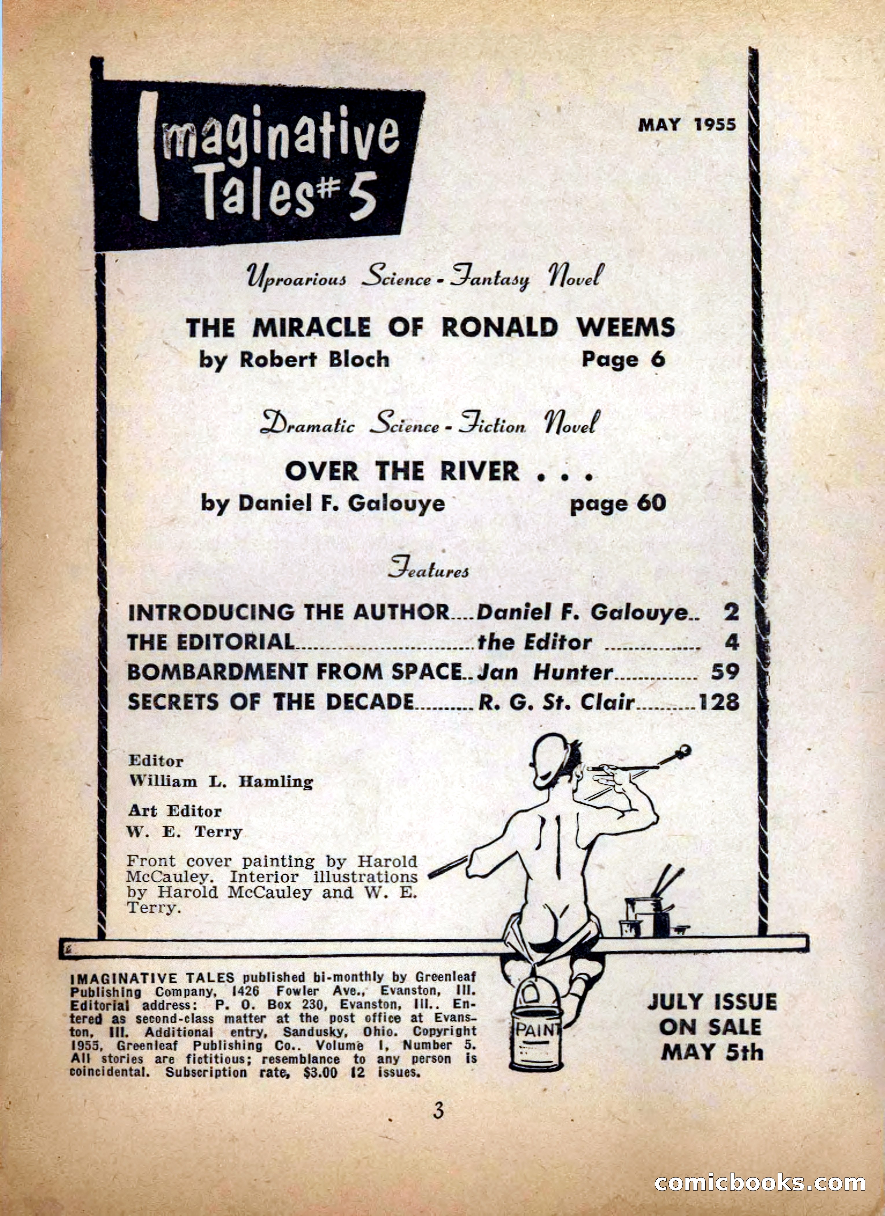 Imaginative Tales #5 — page 3 of 132
