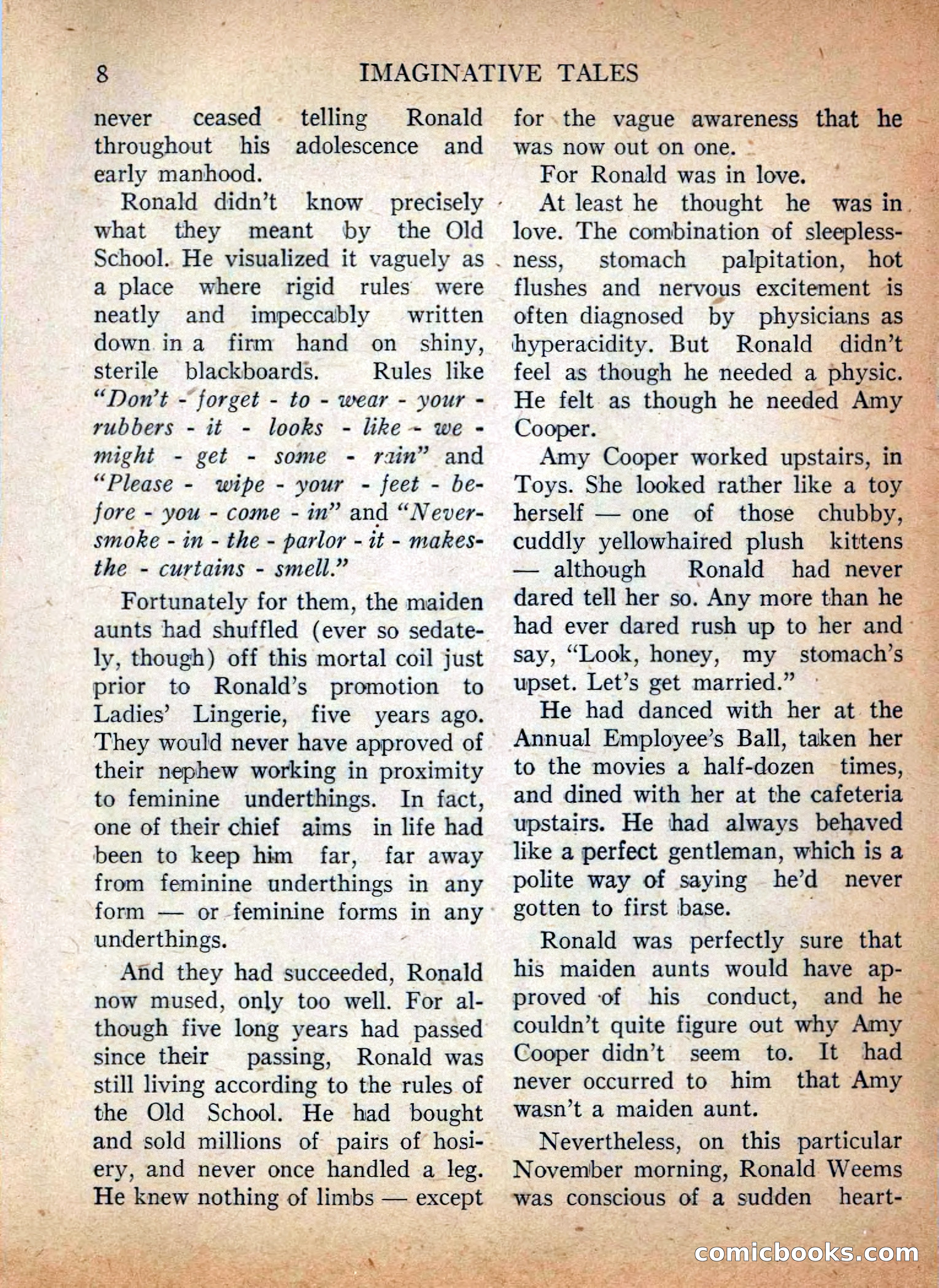 Imaginative Tales #5 — page 8 of 132