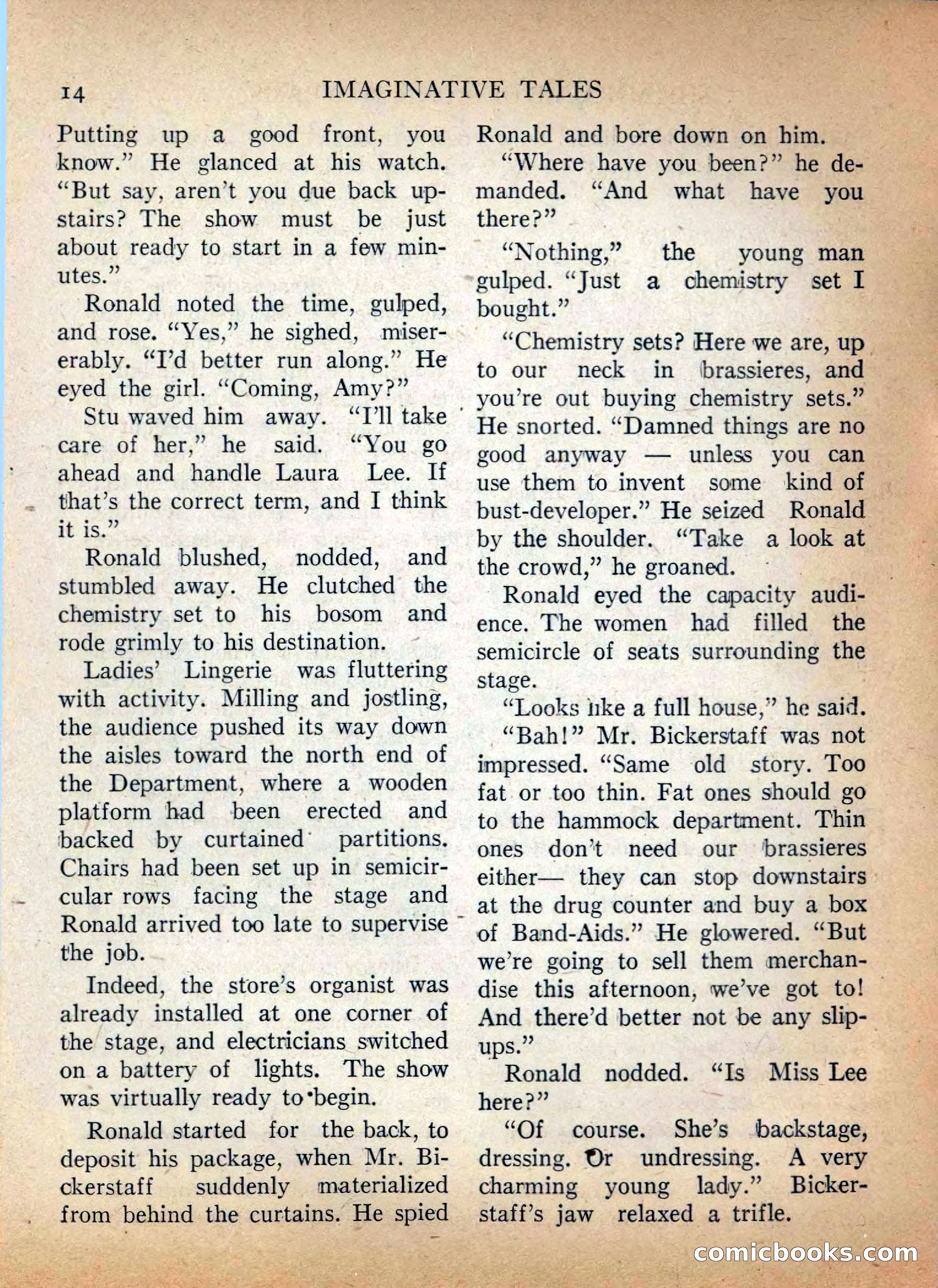 Imaginative Tales #5 — page 14 of 132