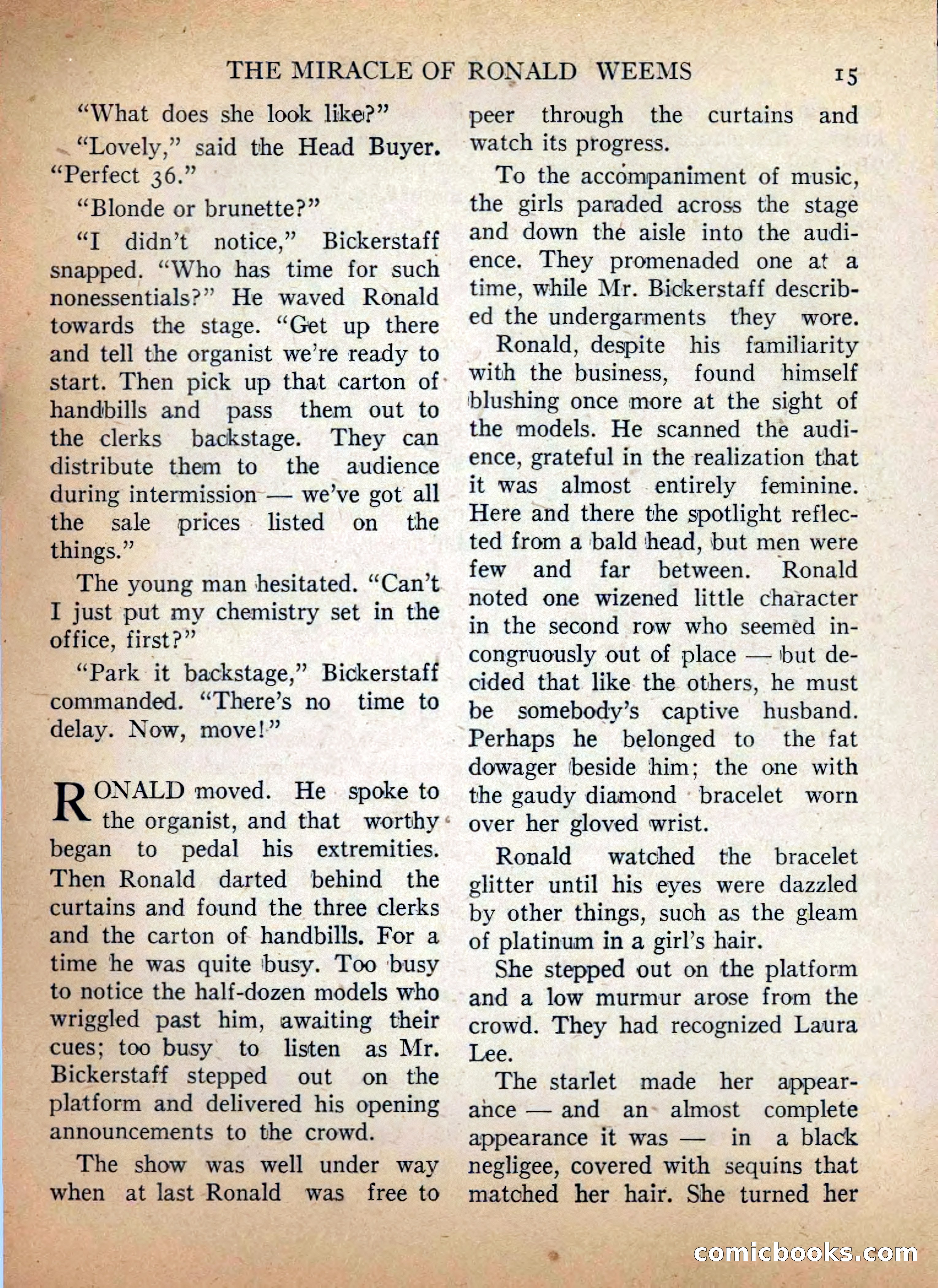 Imaginative Tales #5 — page 15 of 132