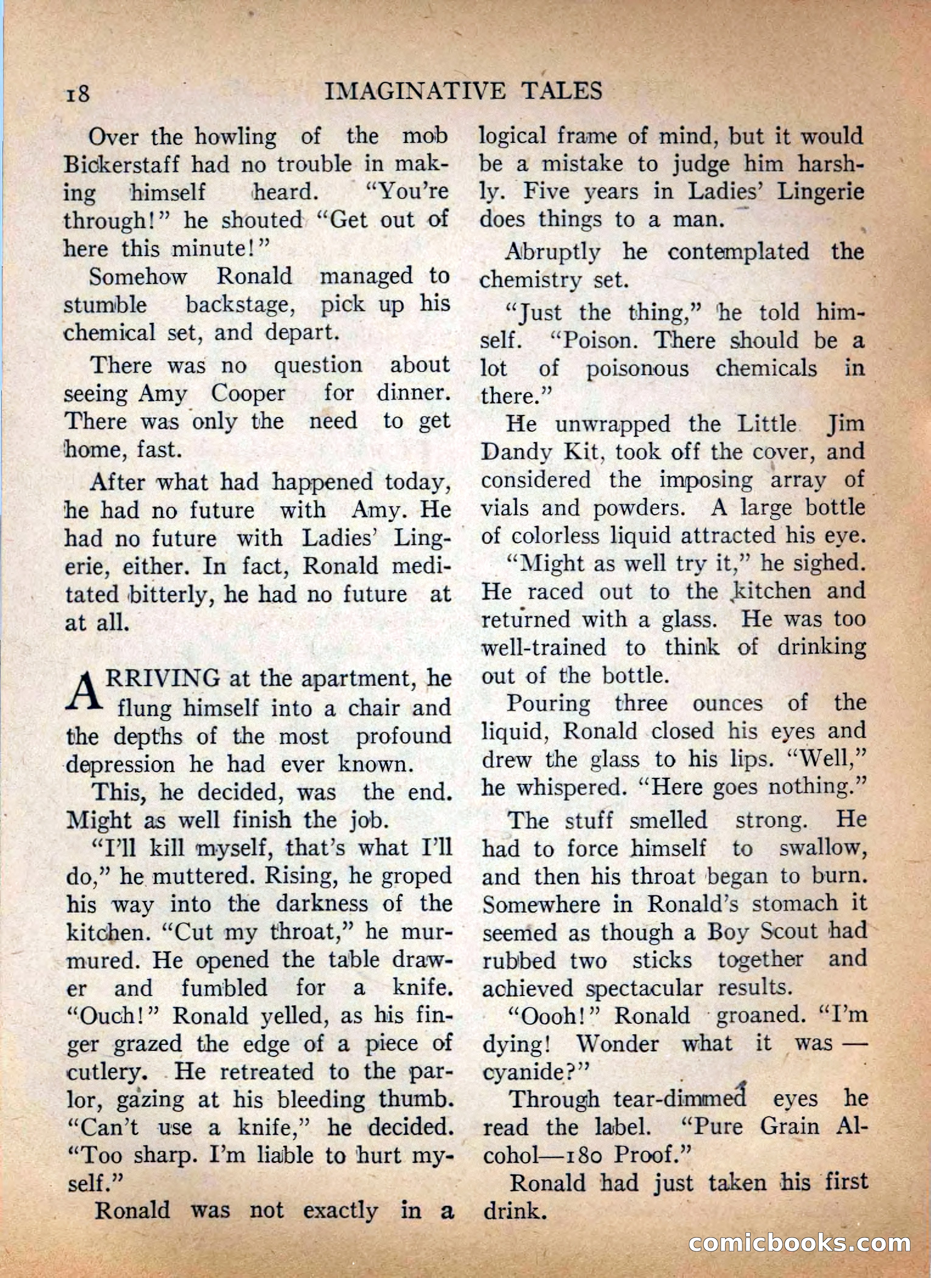 Imaginative Tales #5 — page 18 of 132