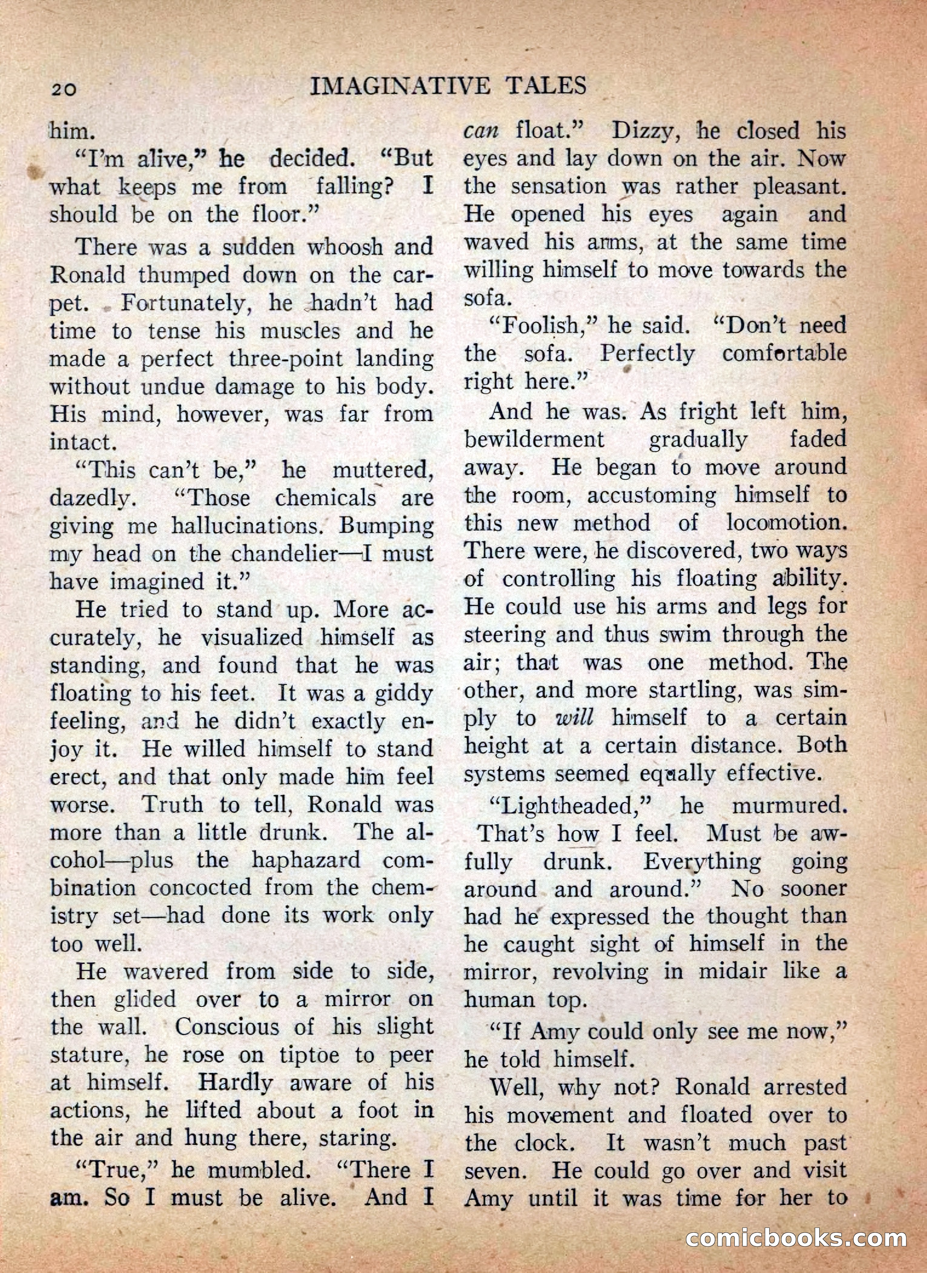 Imaginative Tales #5 — page 20 of 132