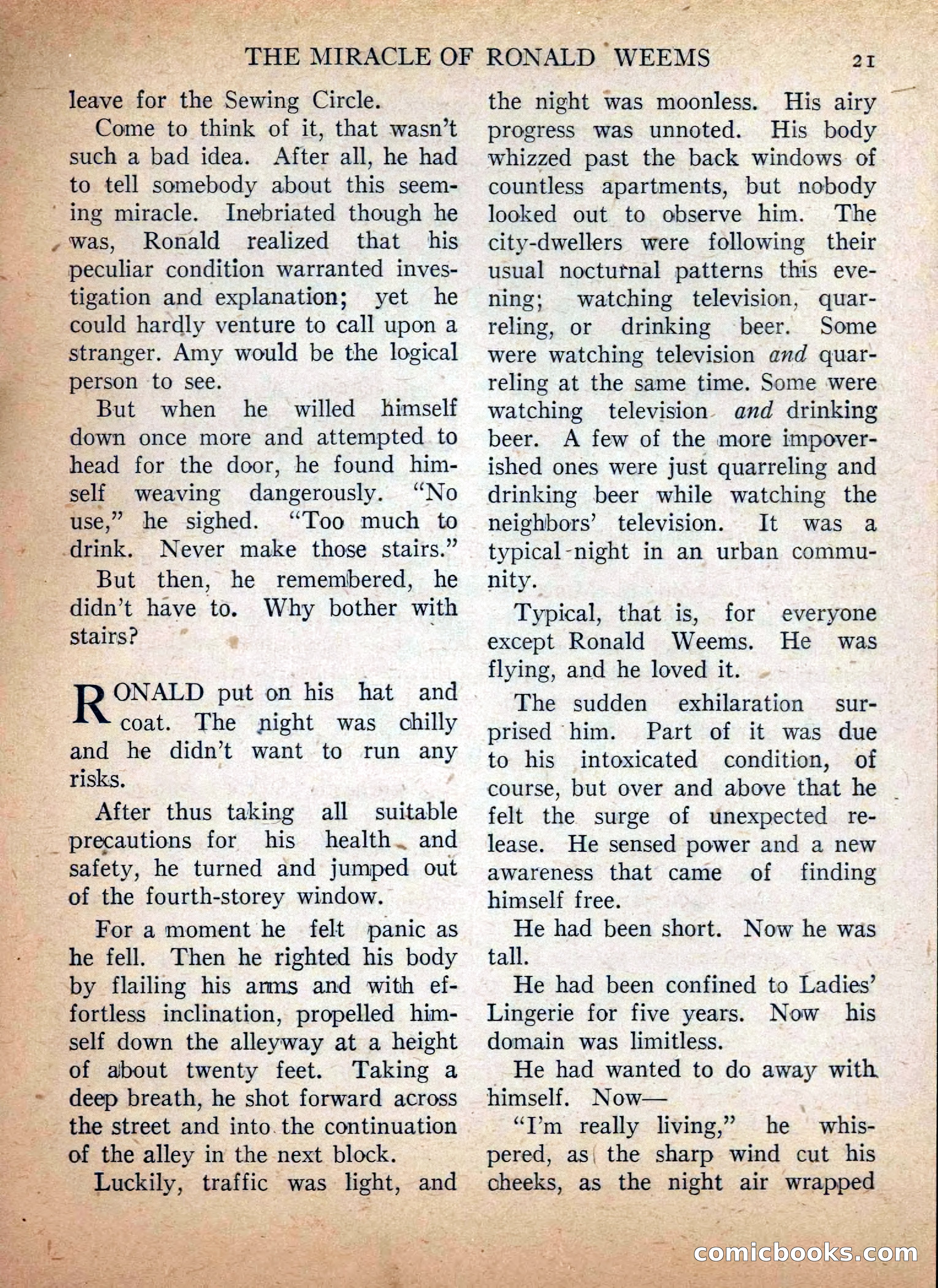 Imaginative Tales #5 — page 21 of 132