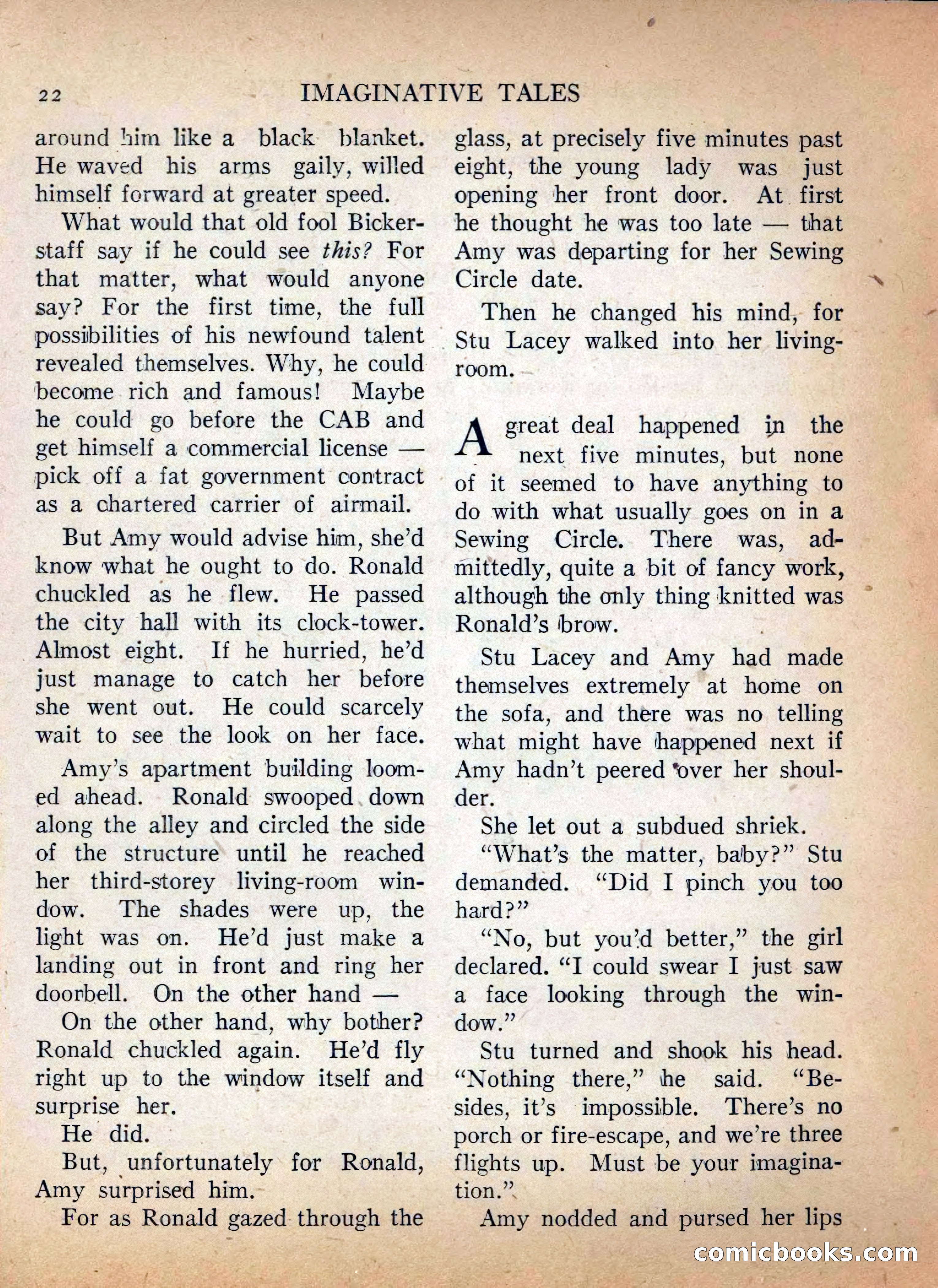 Imaginative Tales #5 — page 22 of 132