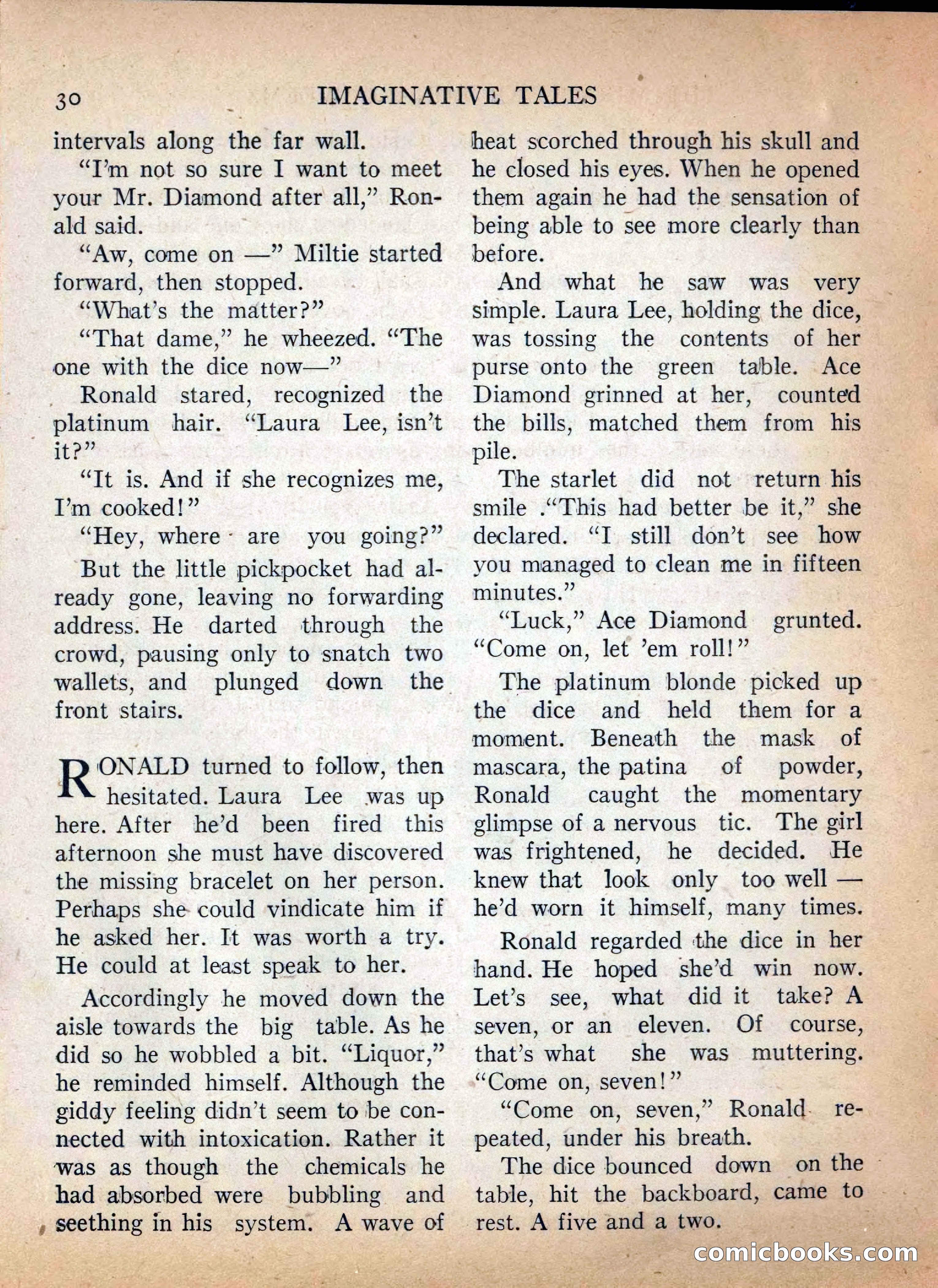 Imaginative Tales #5 — page 30 of 132