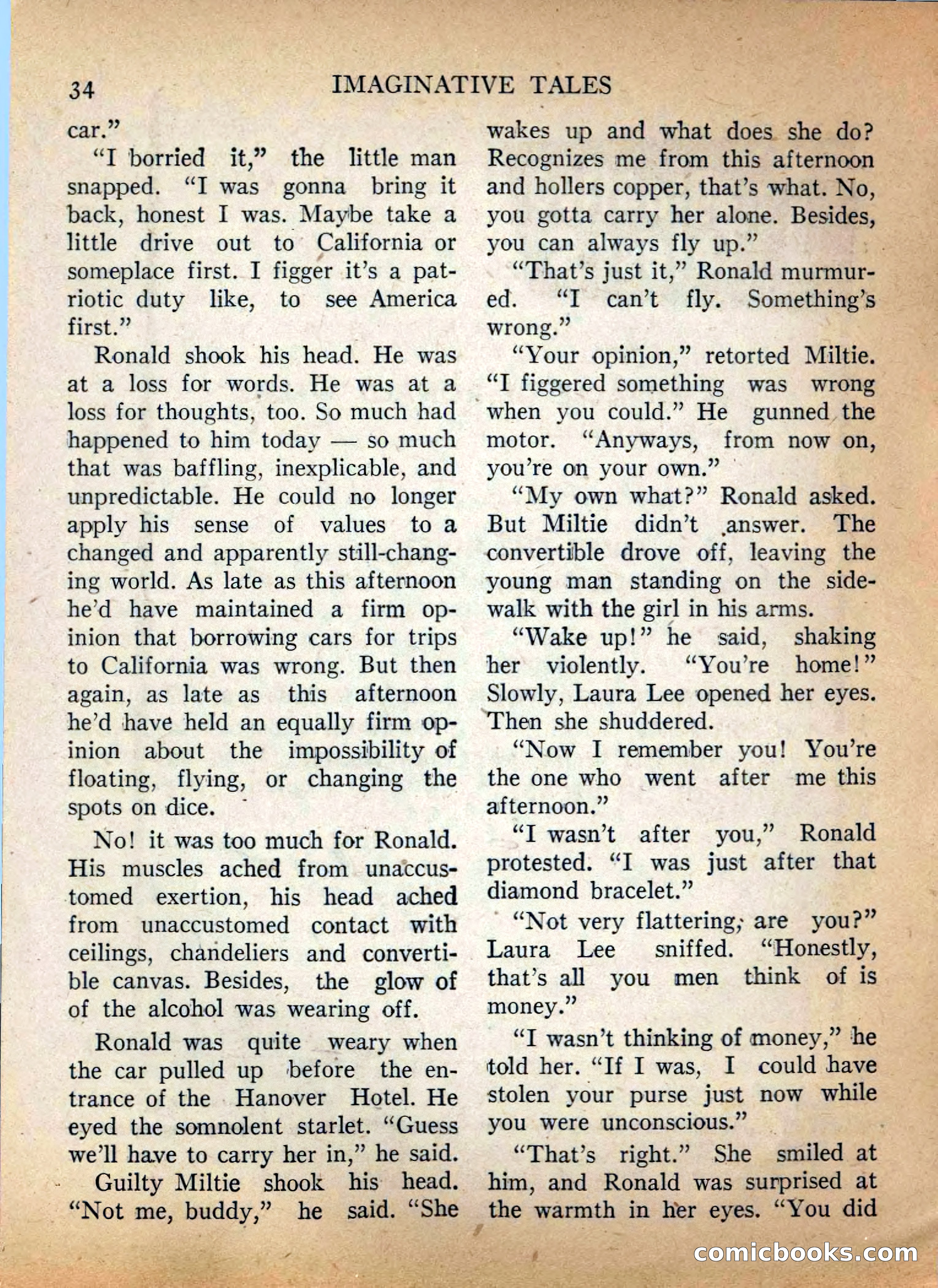 Imaginative Tales #5 — page 34 of 132