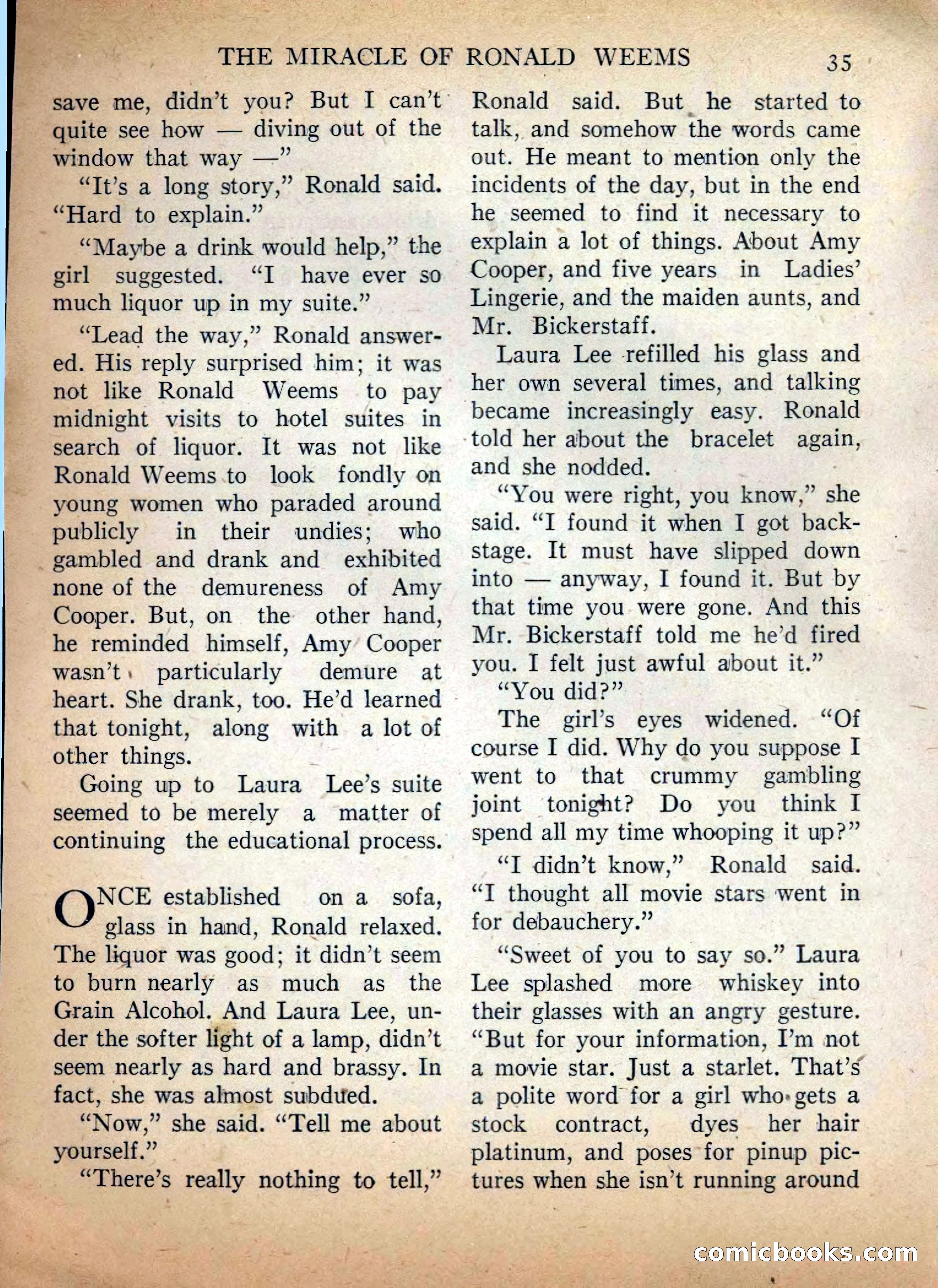 Imaginative Tales #5 — page 35 of 132