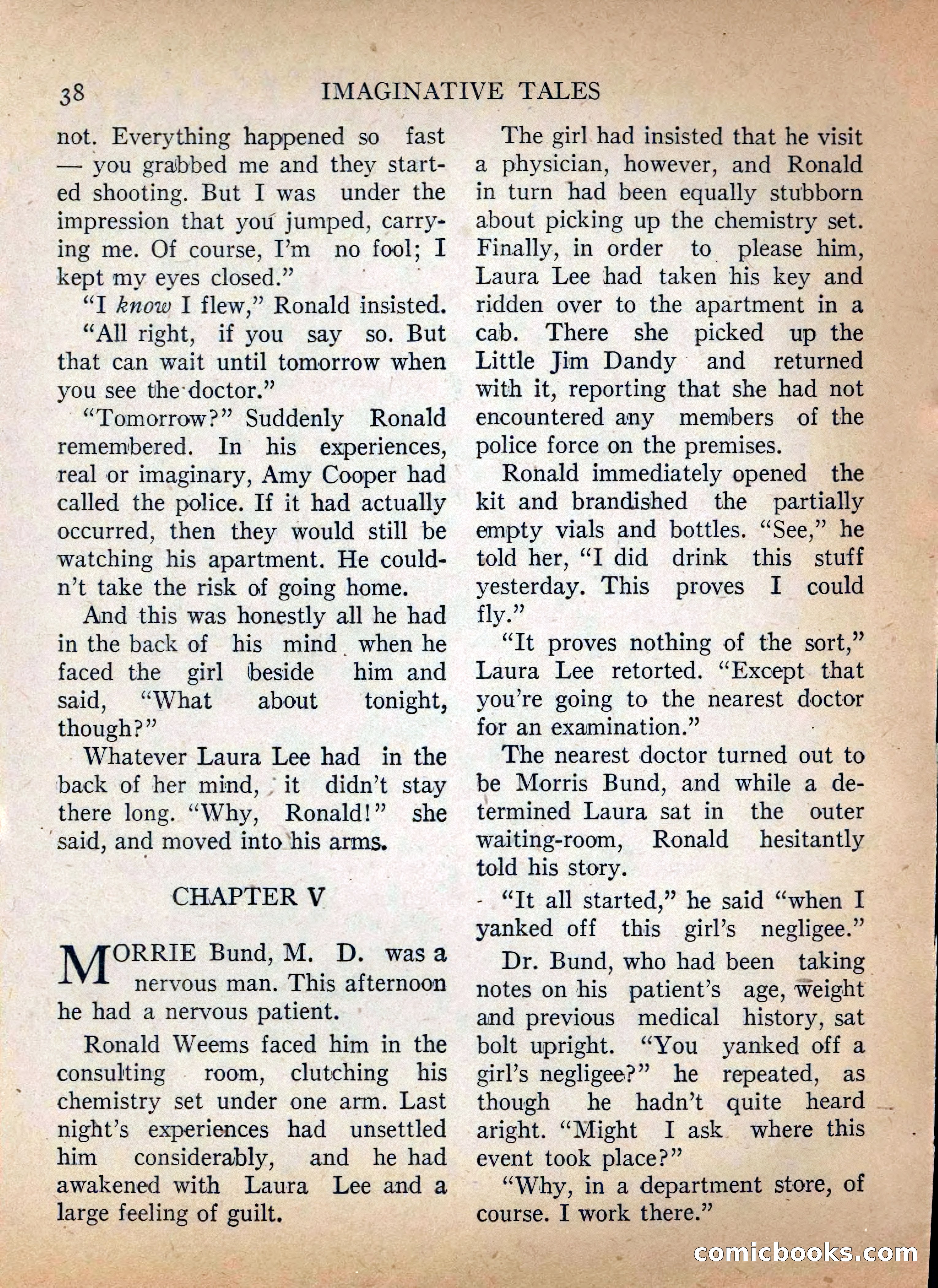 Imaginative Tales #5 — page 38 of 132
