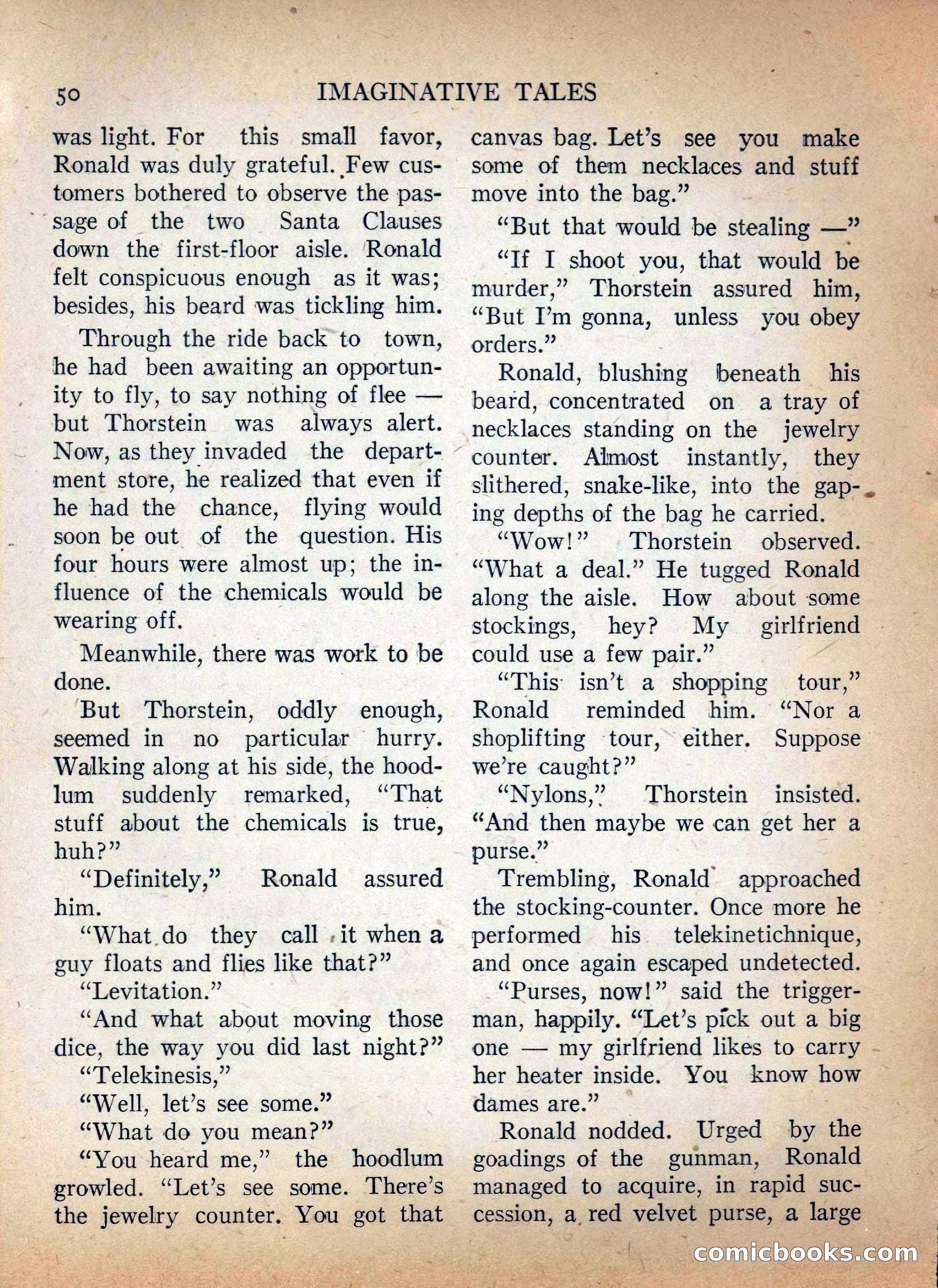 Imaginative Tales #5 — page 50 of 132