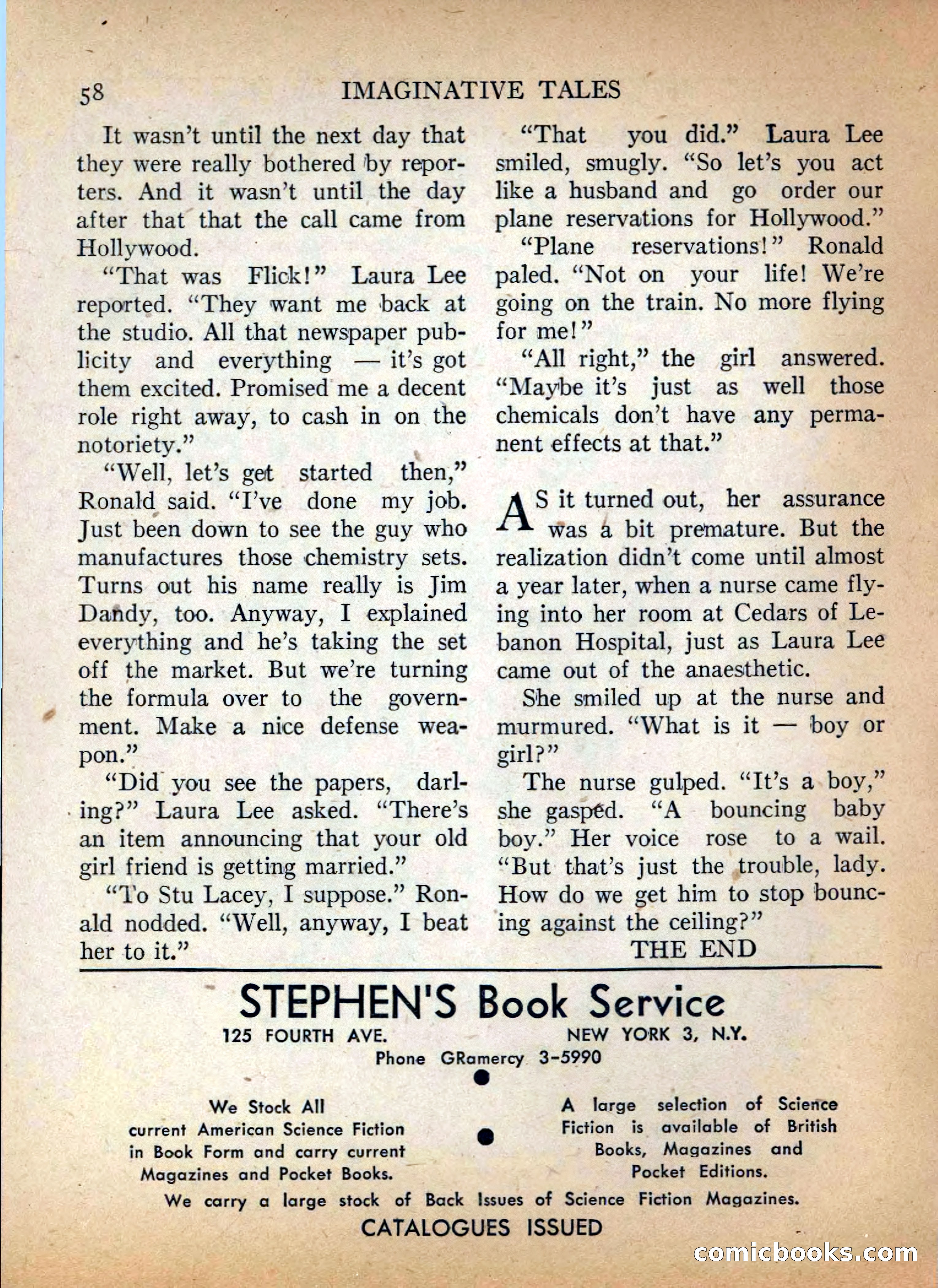 Imaginative Tales #5 — page 58 of 132