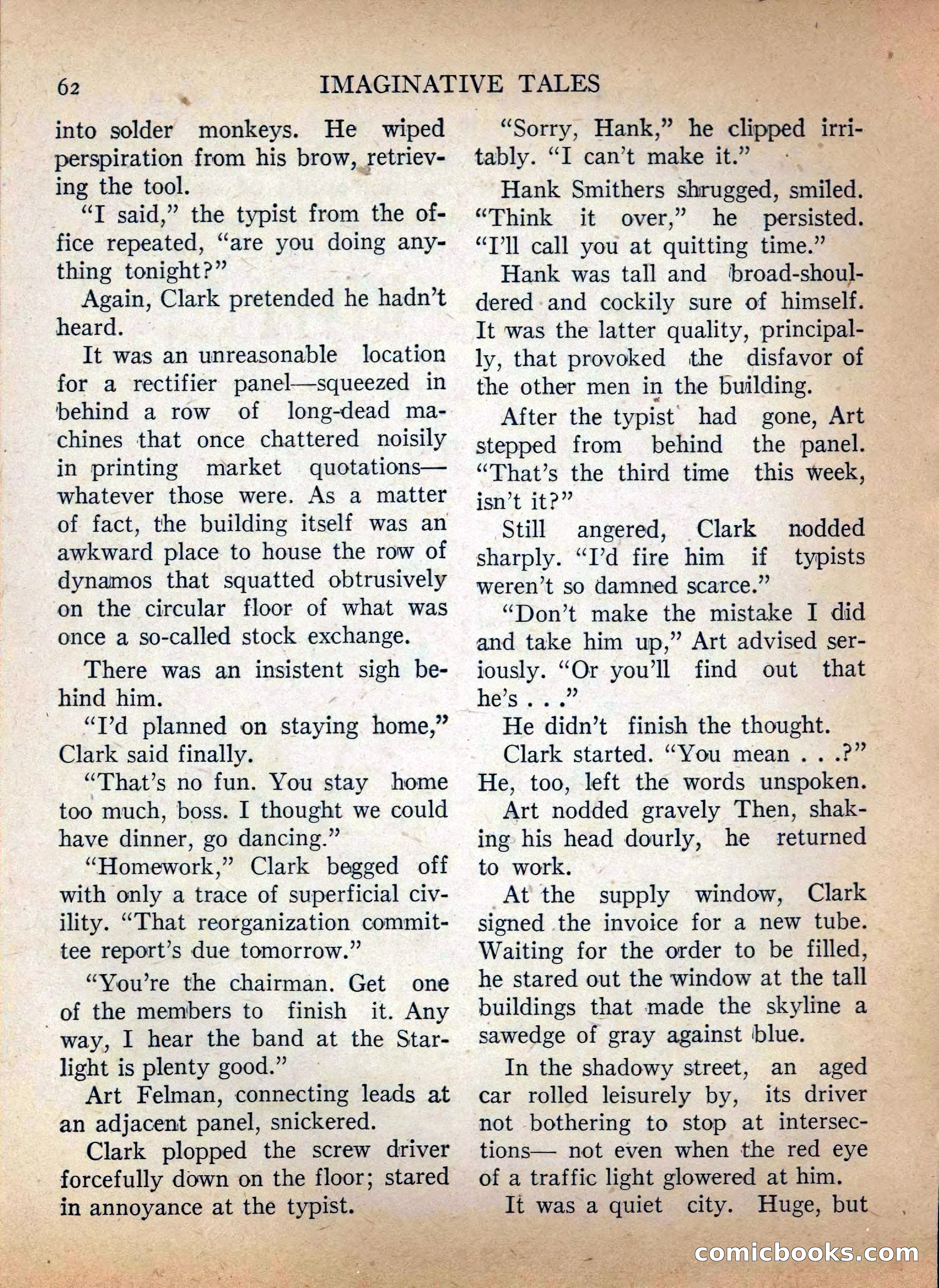 Imaginative Tales #5 — page 62 of 132
