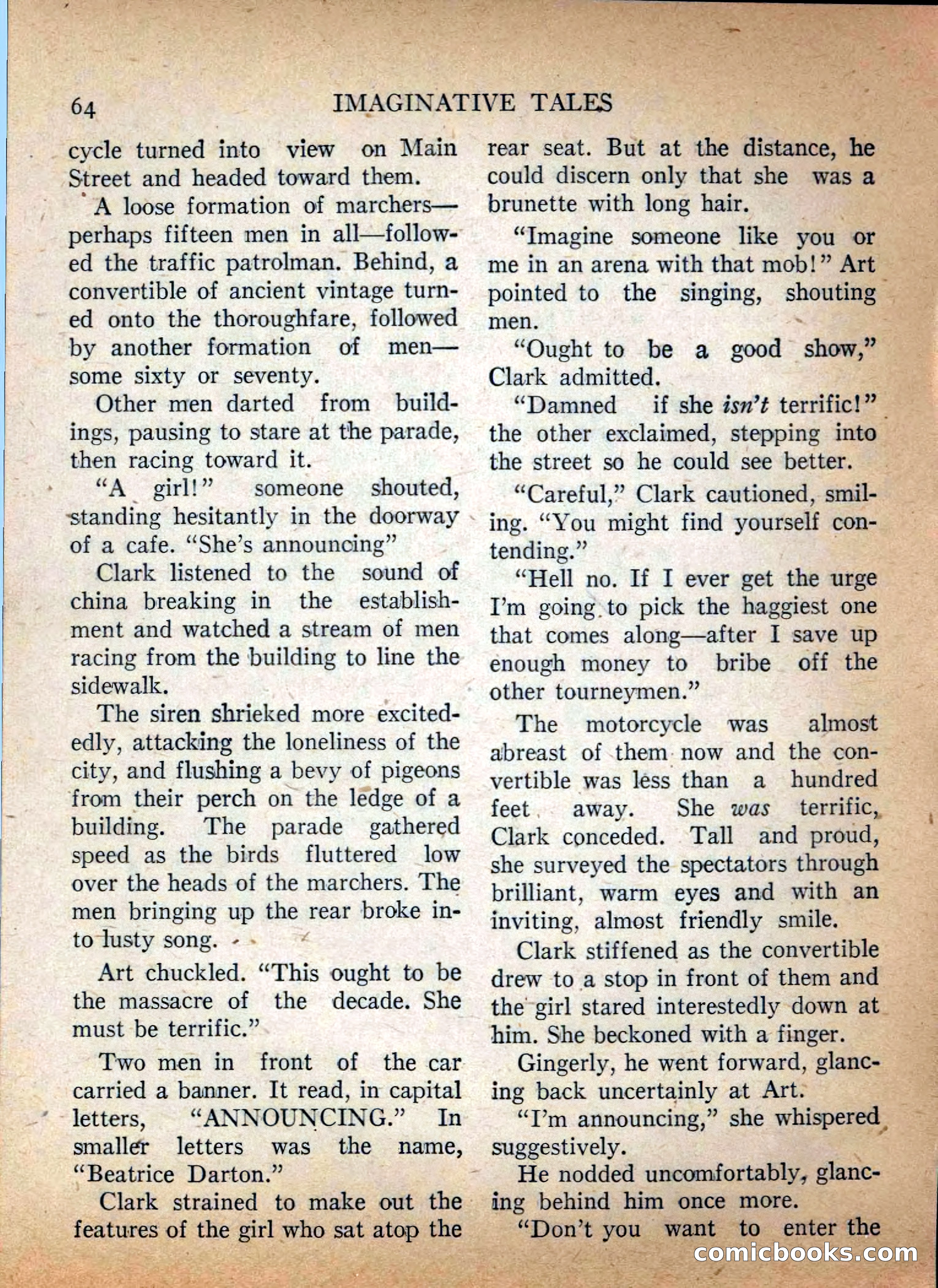 Imaginative Tales #5 — page 64 of 132