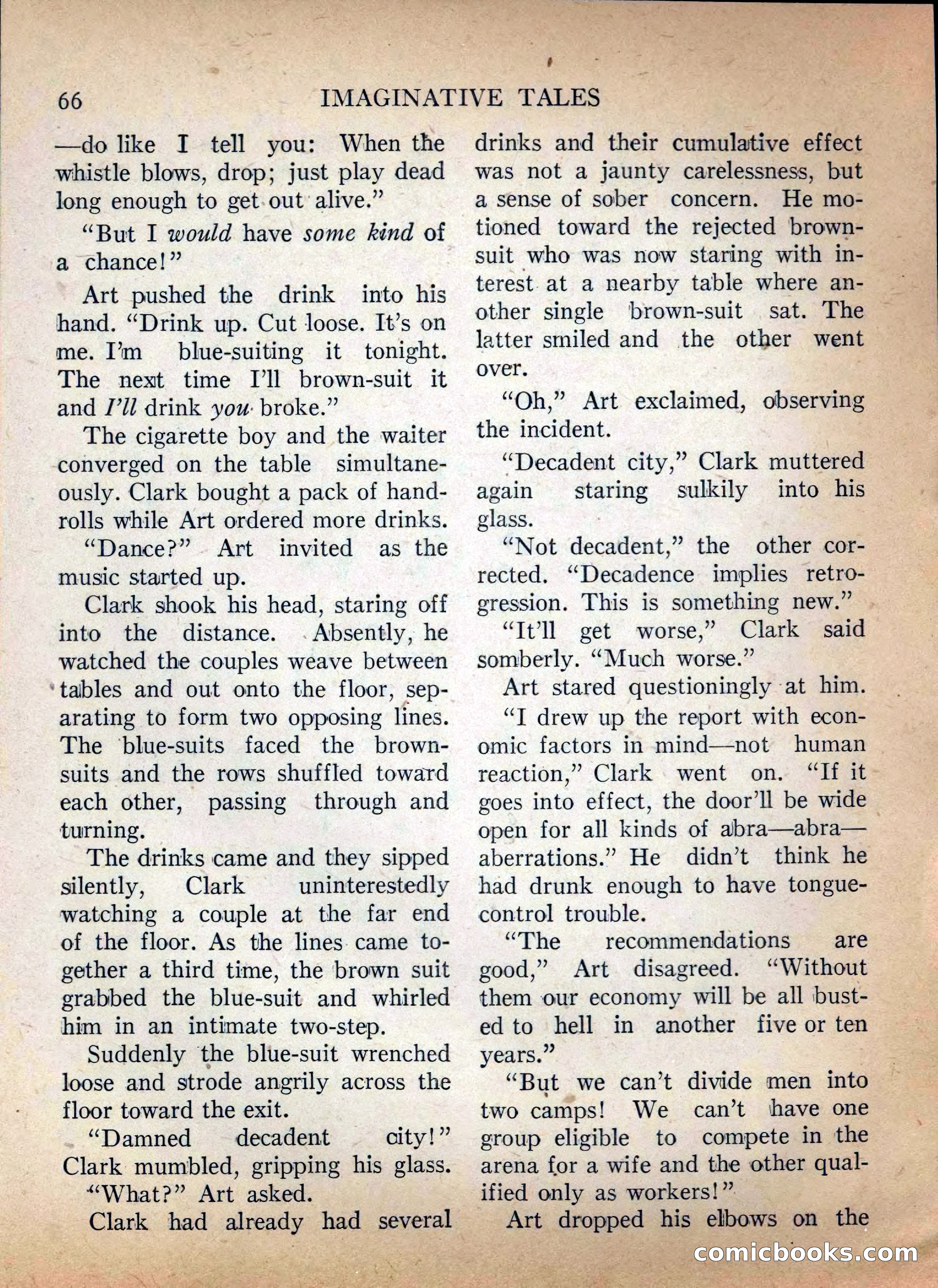 Imaginative Tales #5 — page 66 of 132