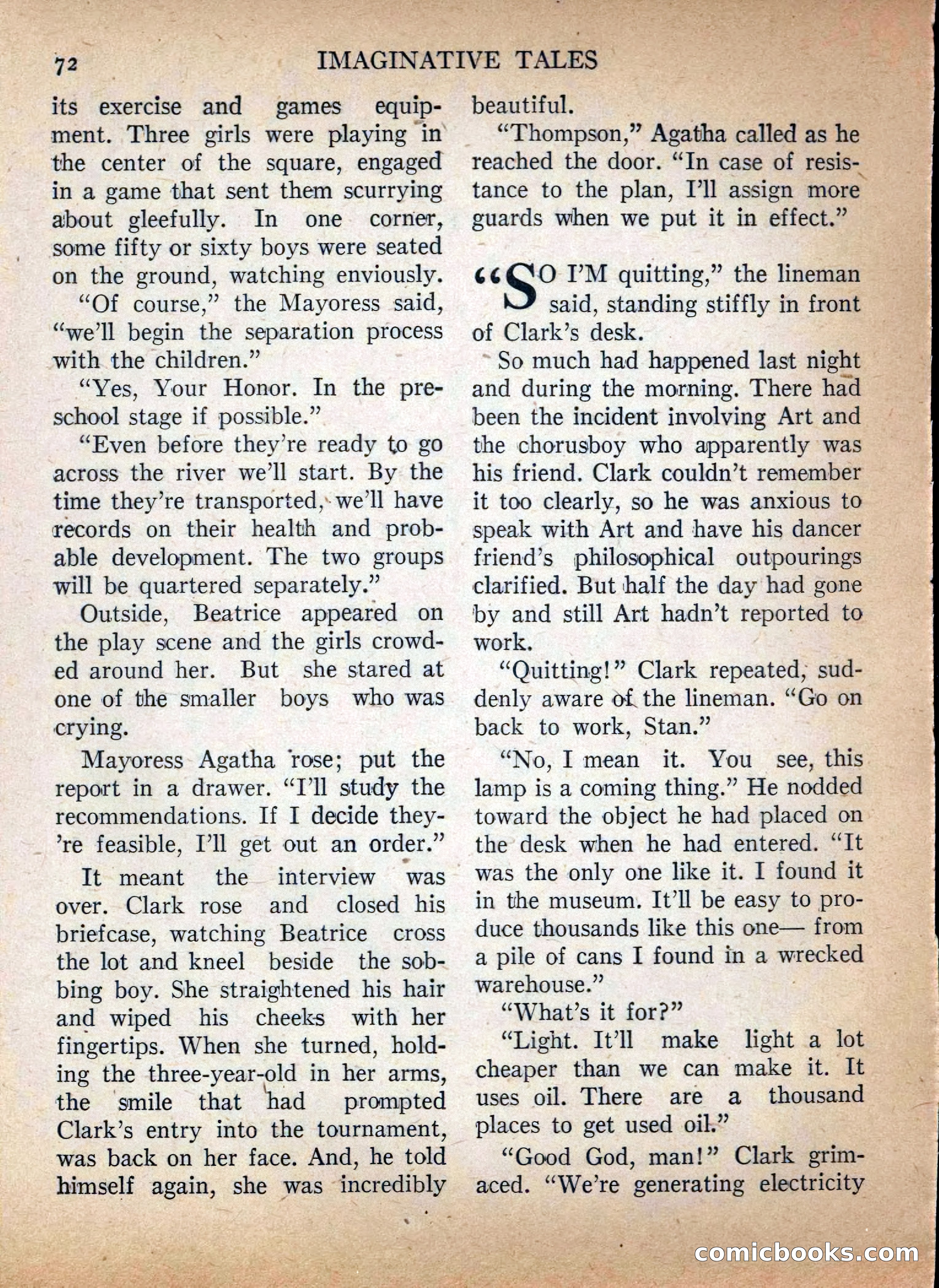 Imaginative Tales #5 — page 72 of 132
