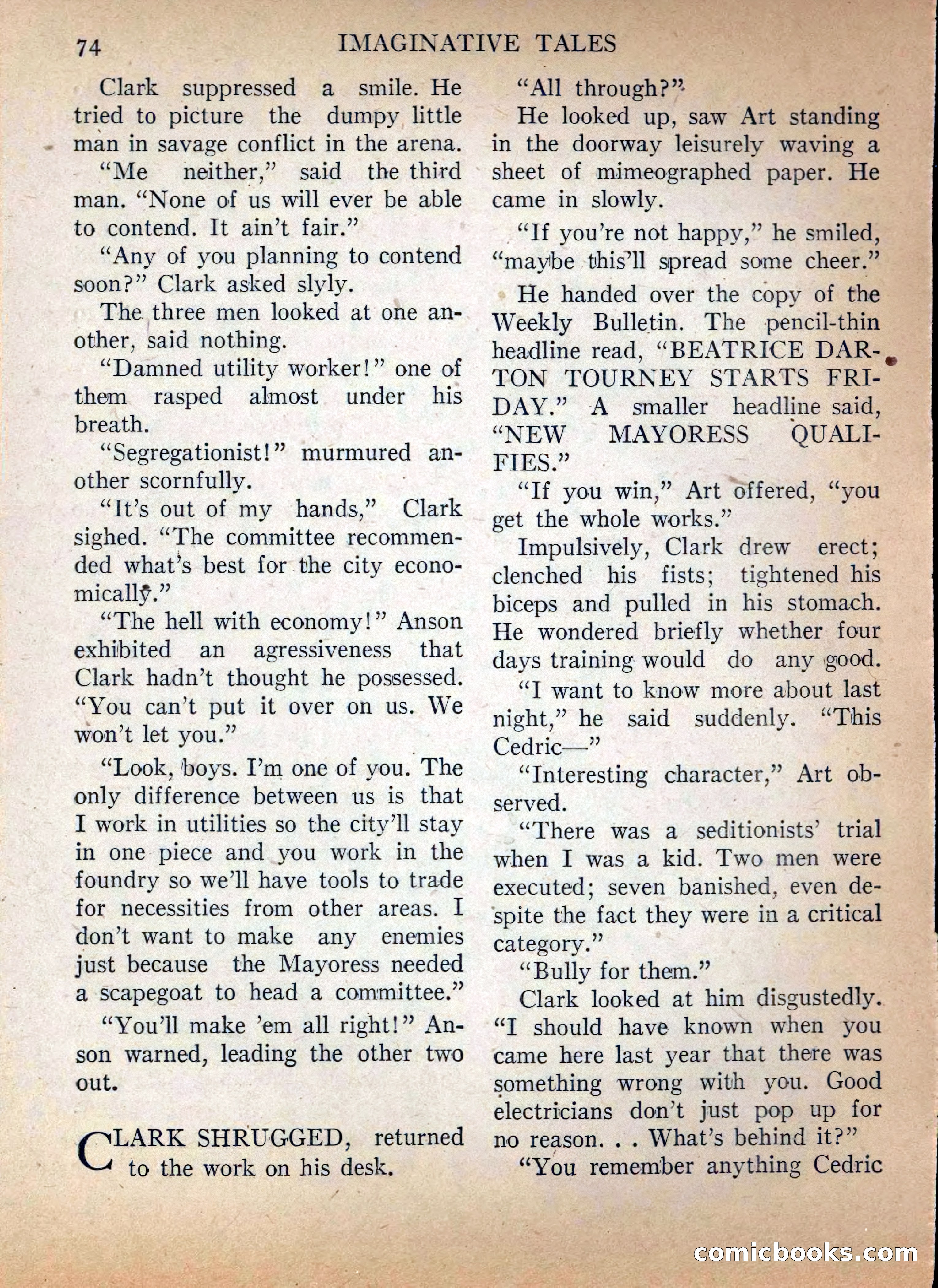 Imaginative Tales #5 — page 74 of 132