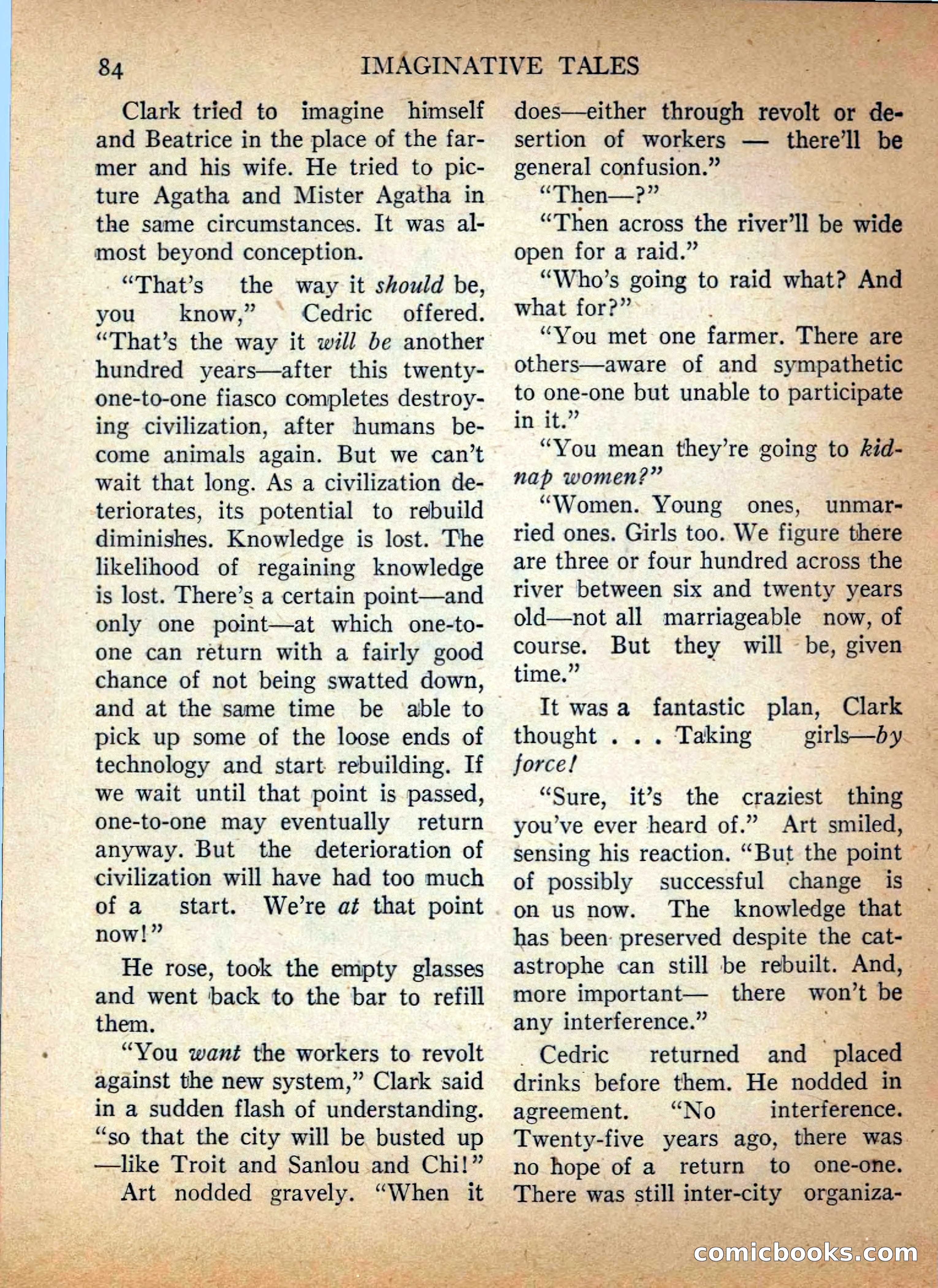 Imaginative Tales #5 — page 84 of 132