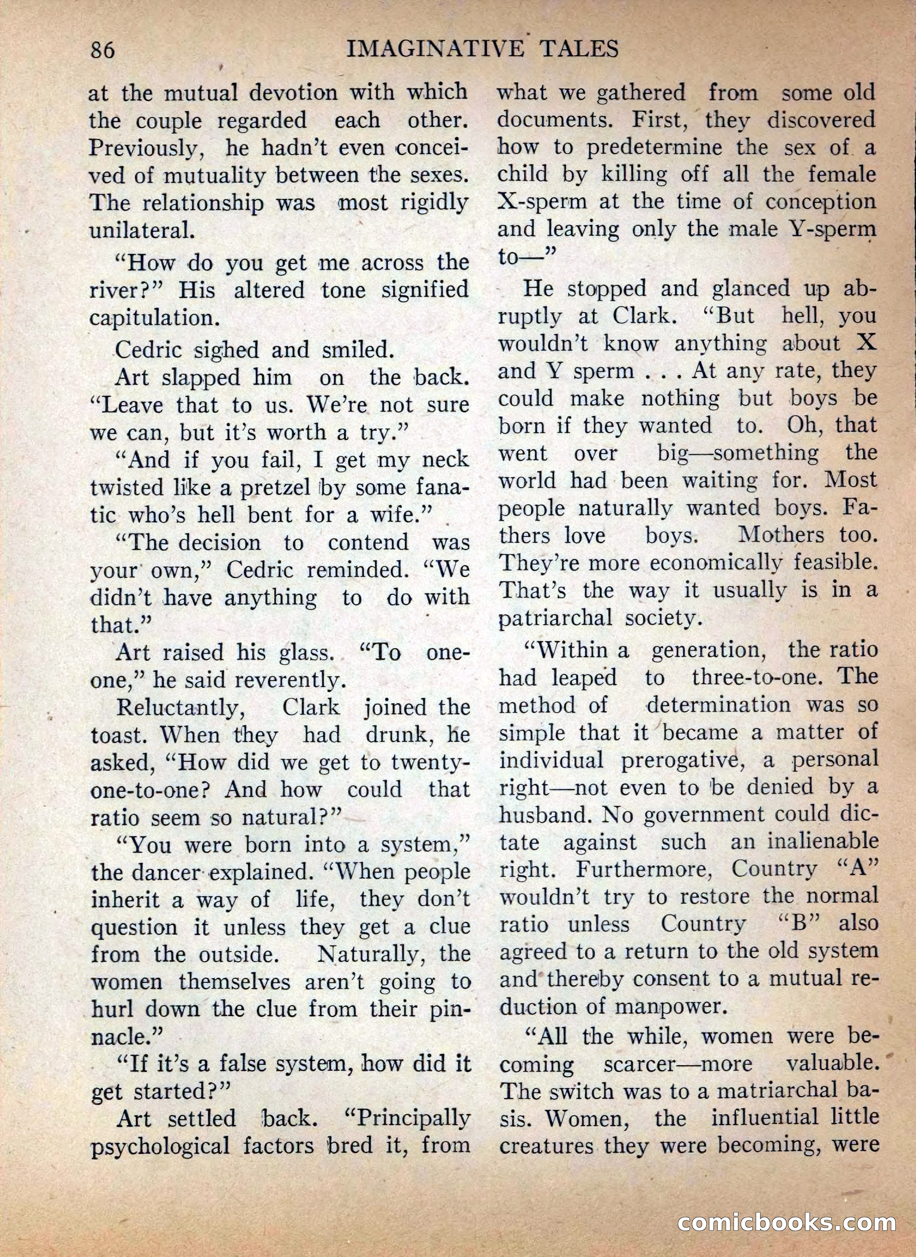 Imaginative Tales #5 — page 86 of 132