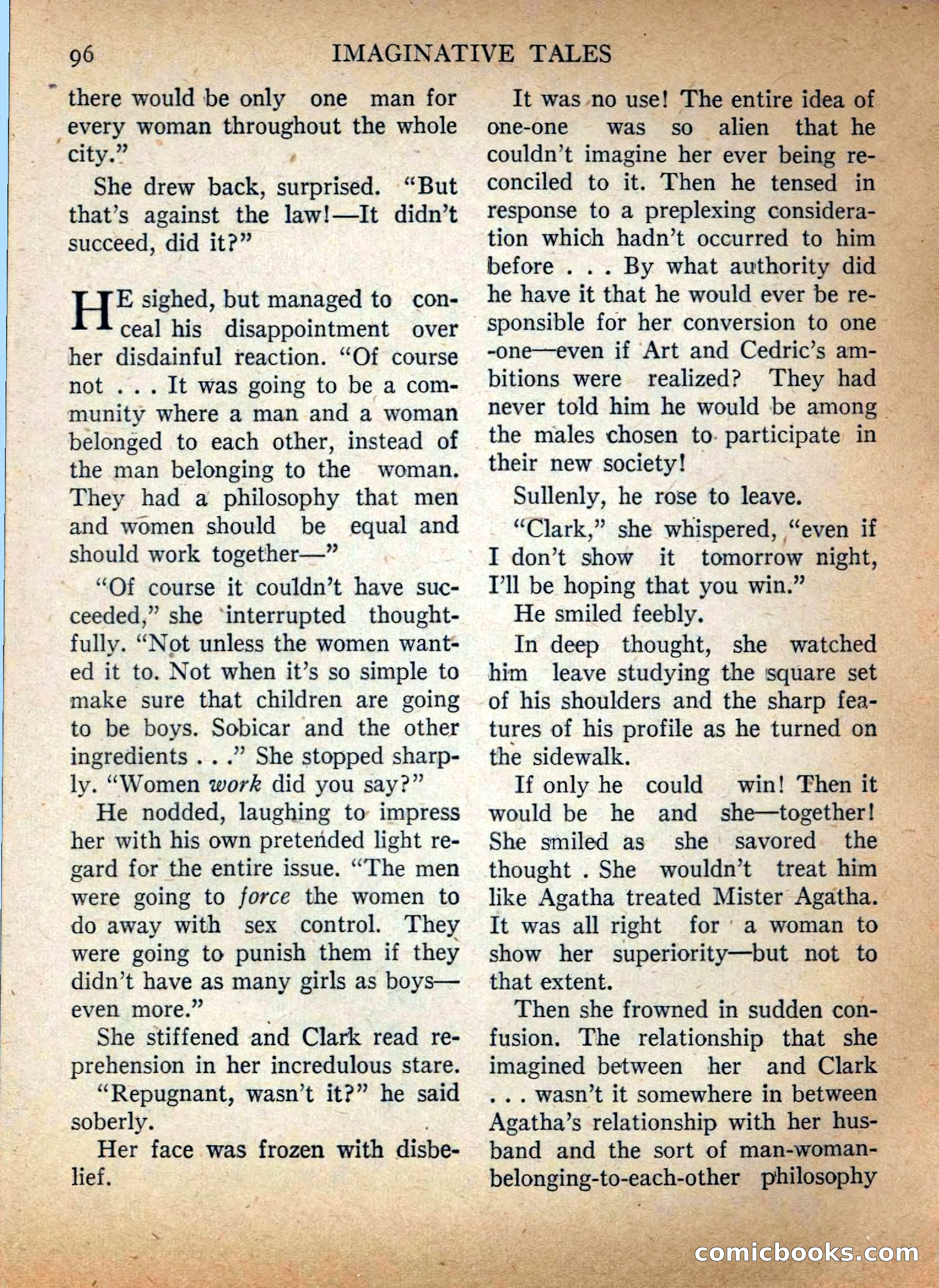 Imaginative Tales #5 — page 96 of 132