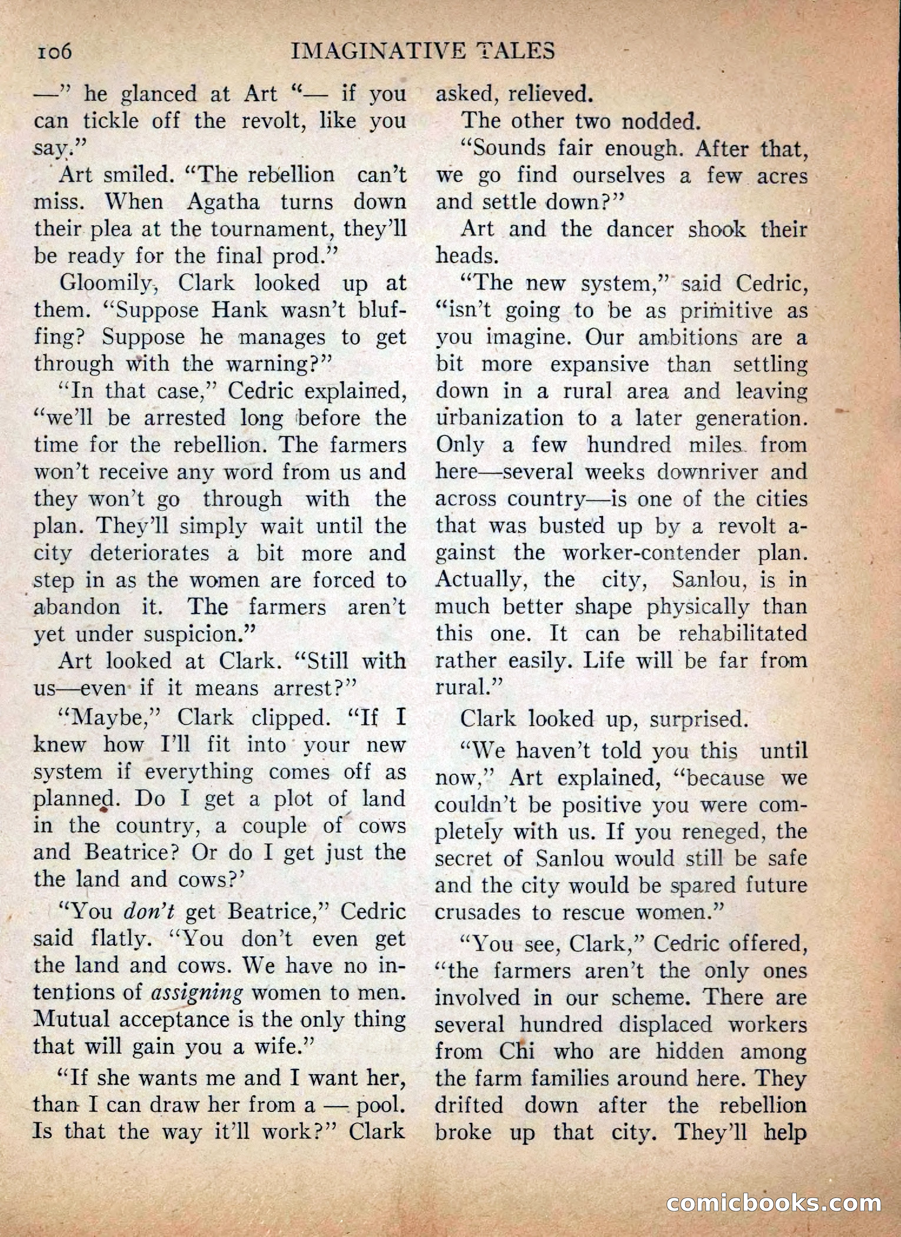 Imaginative Tales #5 — page 106 of 132
