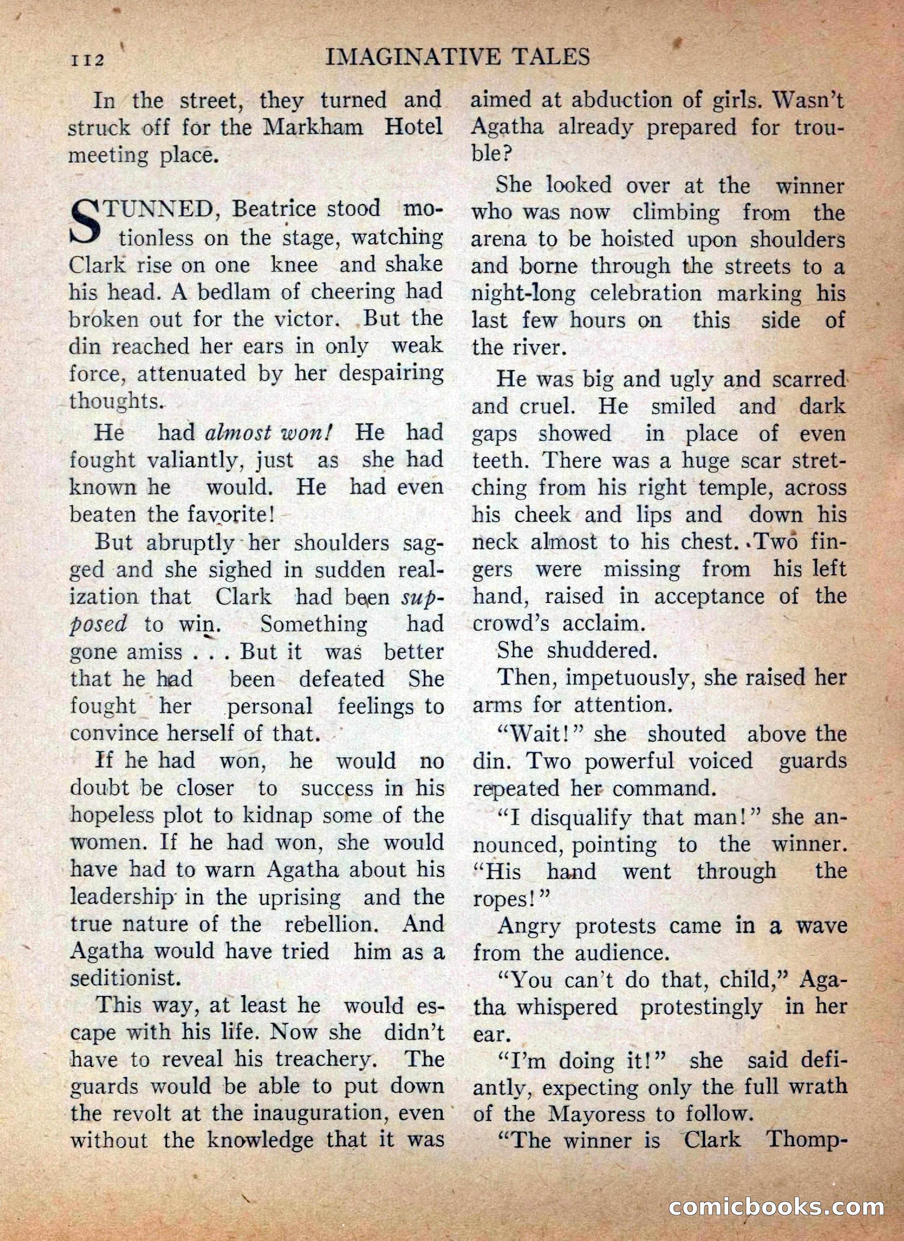 Imaginative Tales #5 — page 112 of 132